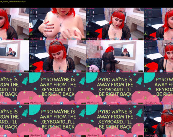 pyrowayne — 54 minute Chaturbate female cam show recording, 720p, Apr 15, 2020