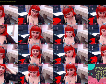 pyrowayne — 54 minute Chaturbate female cam show recording, 720p, Apr 15, 2020