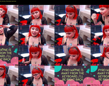 pyrowayne — 54 minute Chaturbate female cam show recording, 720p, Apr 15, 2020