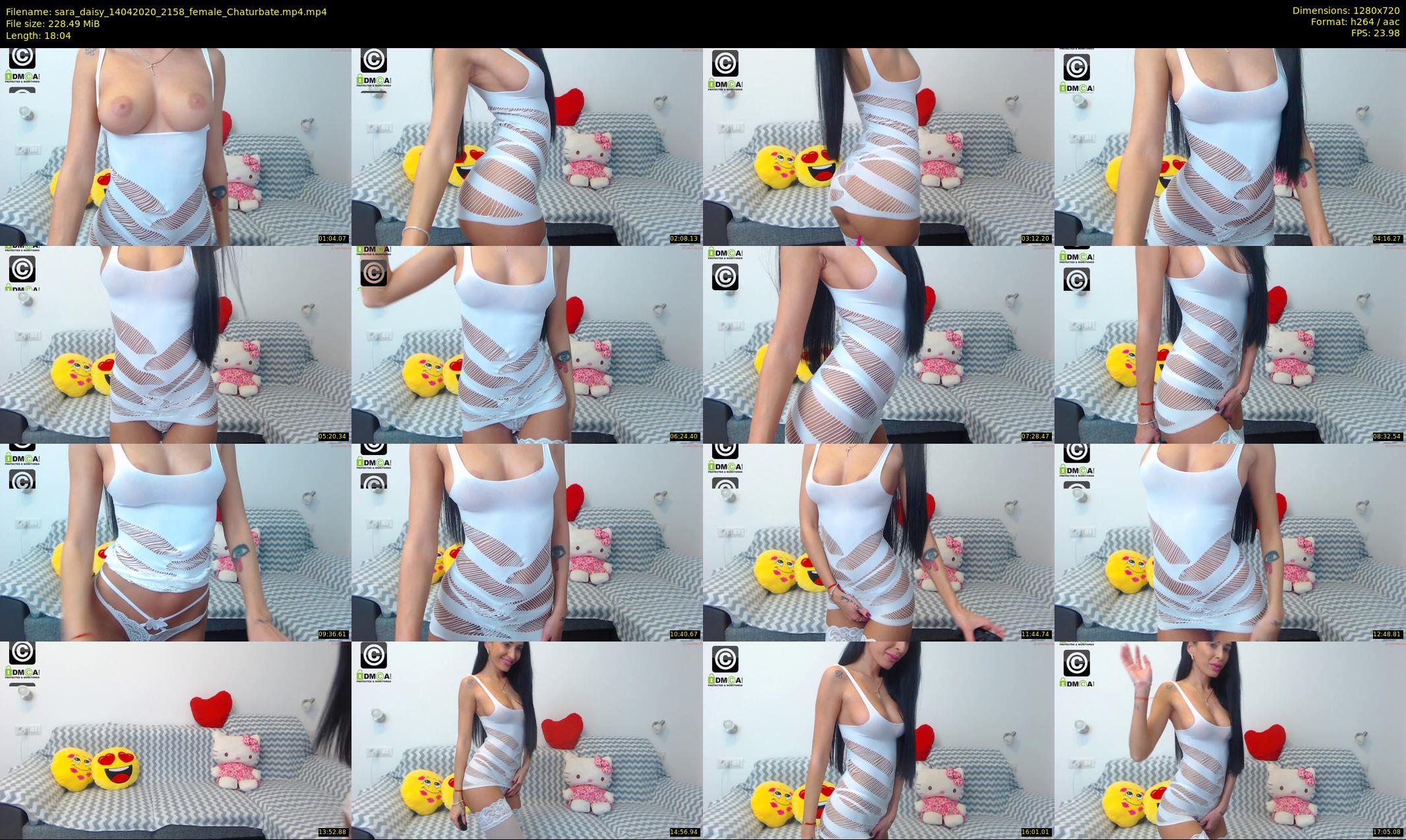 sara_daisy — 19 minute Chaturbate female cam show recording, 720p, Apr 14, 2020