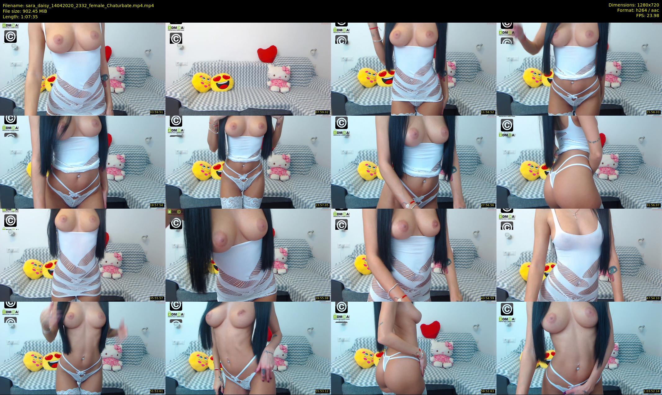 sara_daisy — 68 minute Chaturbate female cam show recording, 720p, Apr 14, 2020