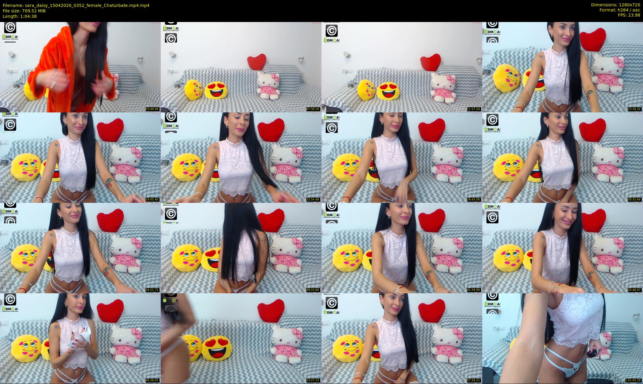 sara_daisy — 65 minute Chaturbate female cam show recording, 720p, Apr 15, 2020