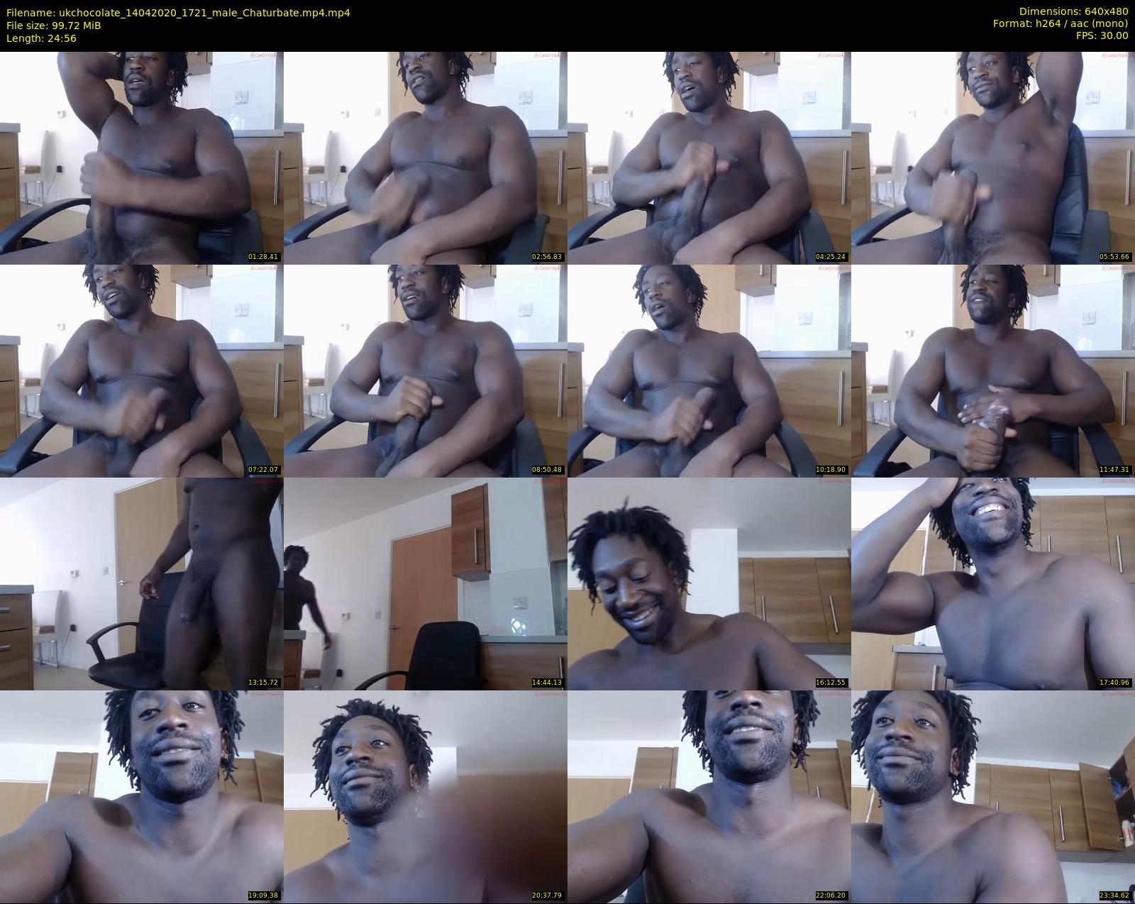 ukchocolate — 25 minute Chaturbate male cam show recording, 480p, Apr 14, 2020