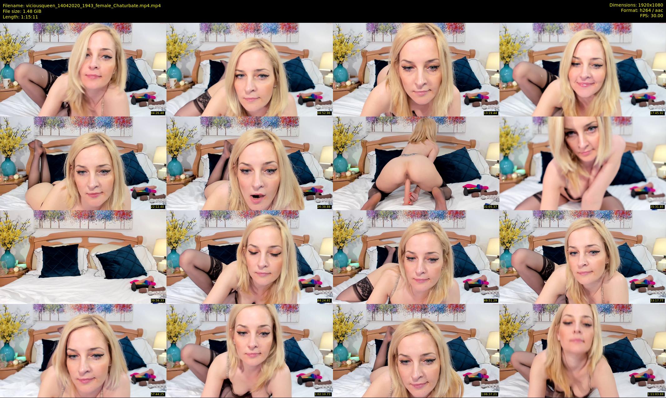 viciousqueen — 76 minute Chaturbate female cam show recording, 1080p, Apr 14, 2020