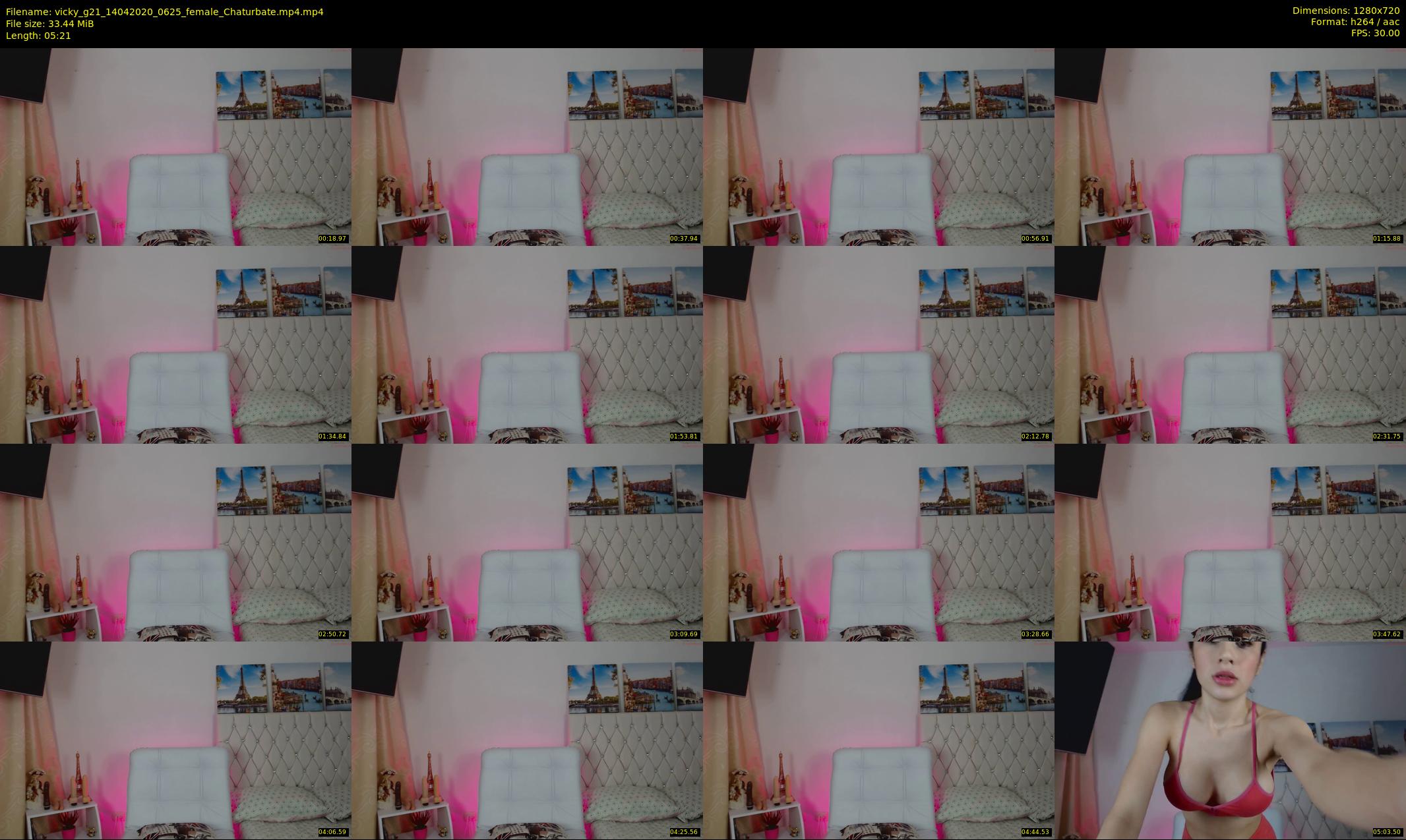 vicky_g21 — 6 minute Chaturbate female cam show recording, 720p, Apr 14, 2020