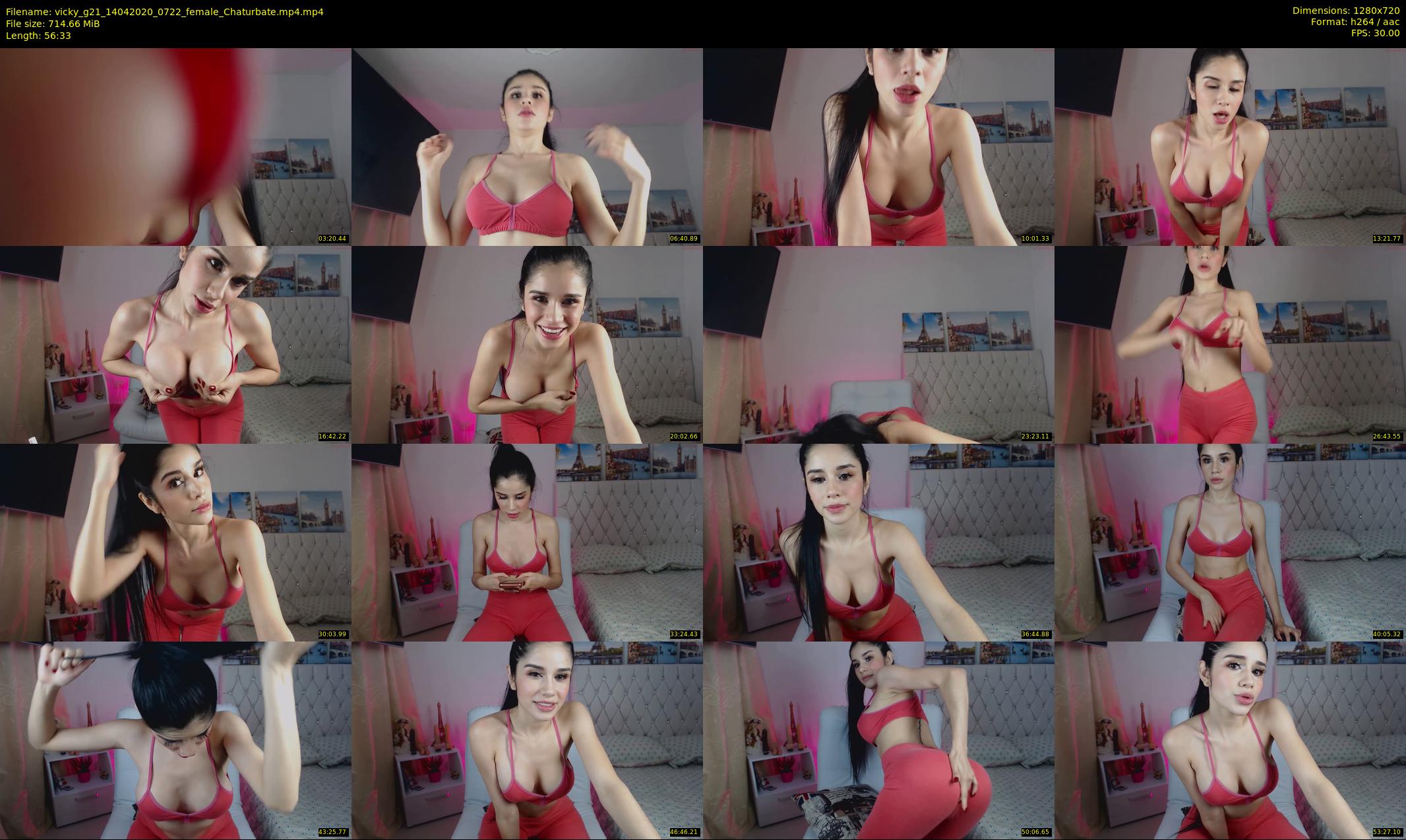 vicky_g21 — 57 minute Chaturbate female cam show recording, 720p, Apr 14, 2020