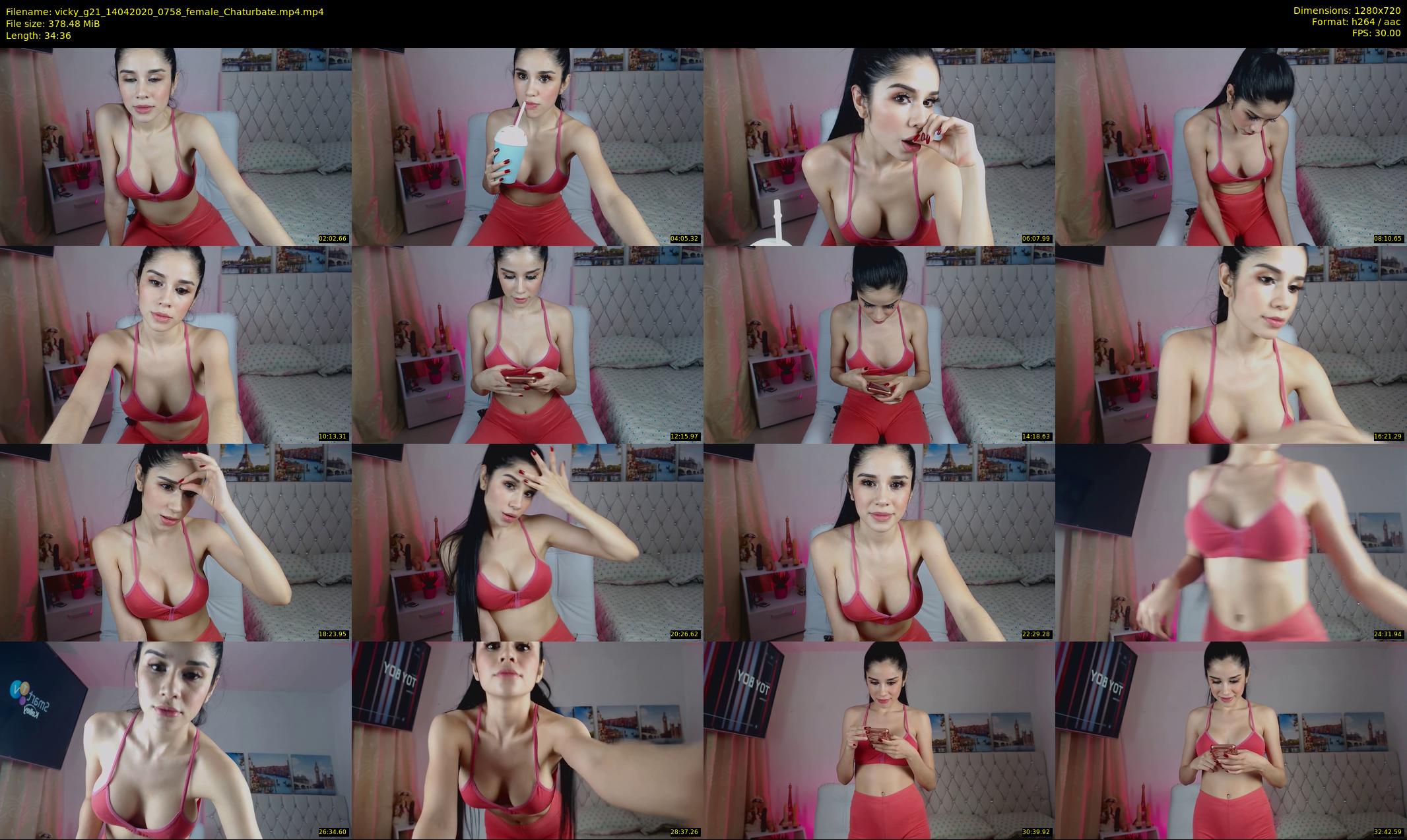 vicky_g21 — 35 minute Chaturbate female cam show recording, 720p, Apr 14, 2020