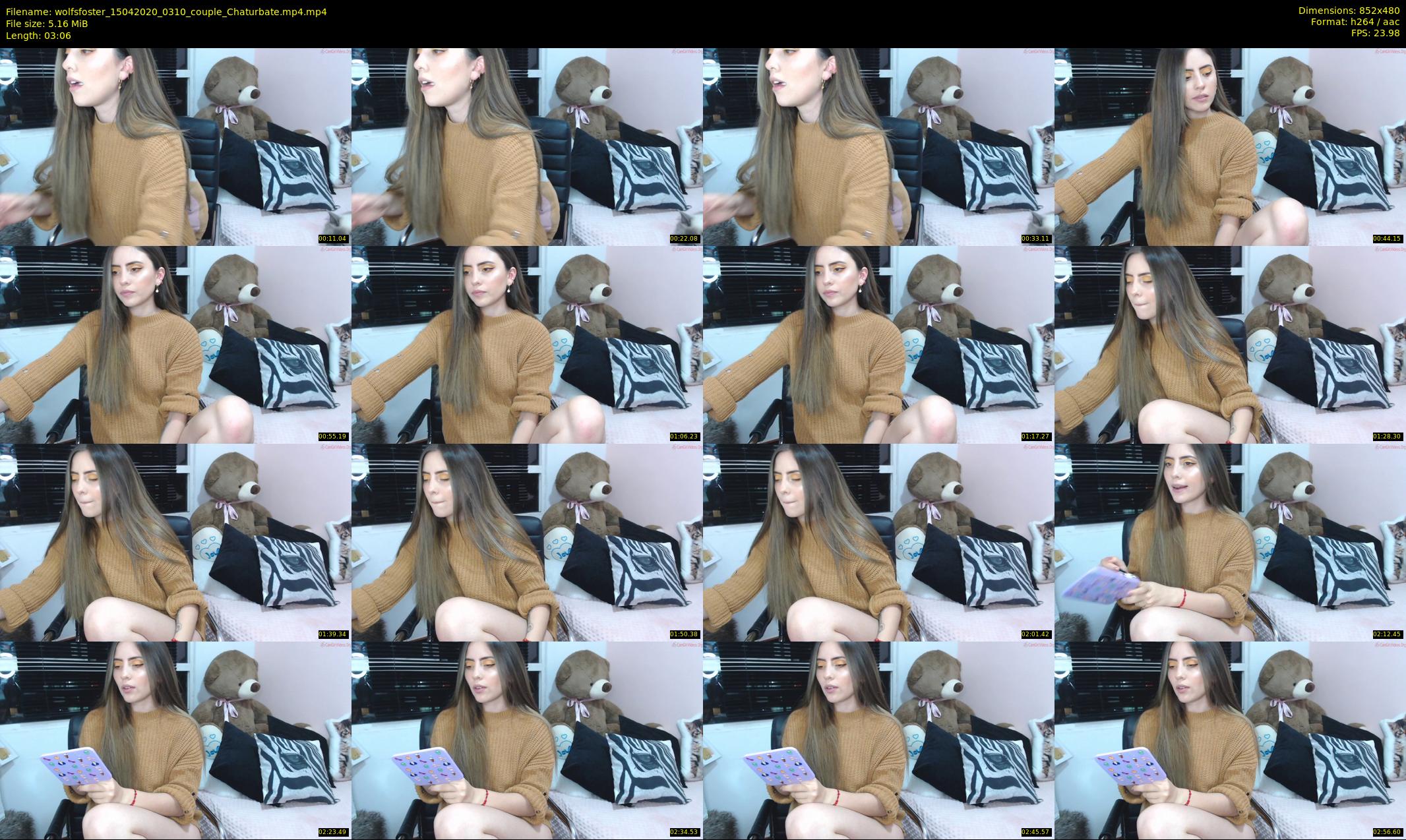 wolfsfoster — 4 minute Chaturbate couple cam show recording, 480p, Apr 15, 2020