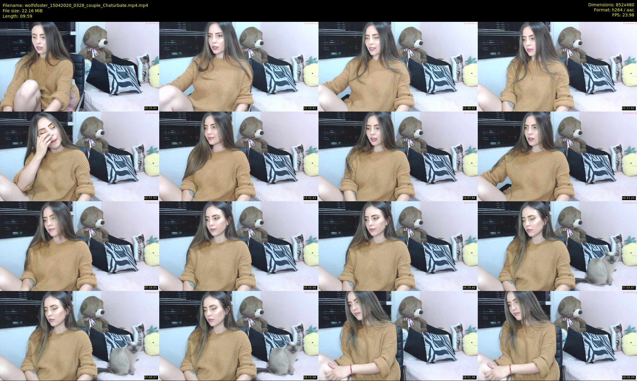 wolfsfoster — 10 minute Chaturbate couple cam show recording, 480p, Apr 15, 2020