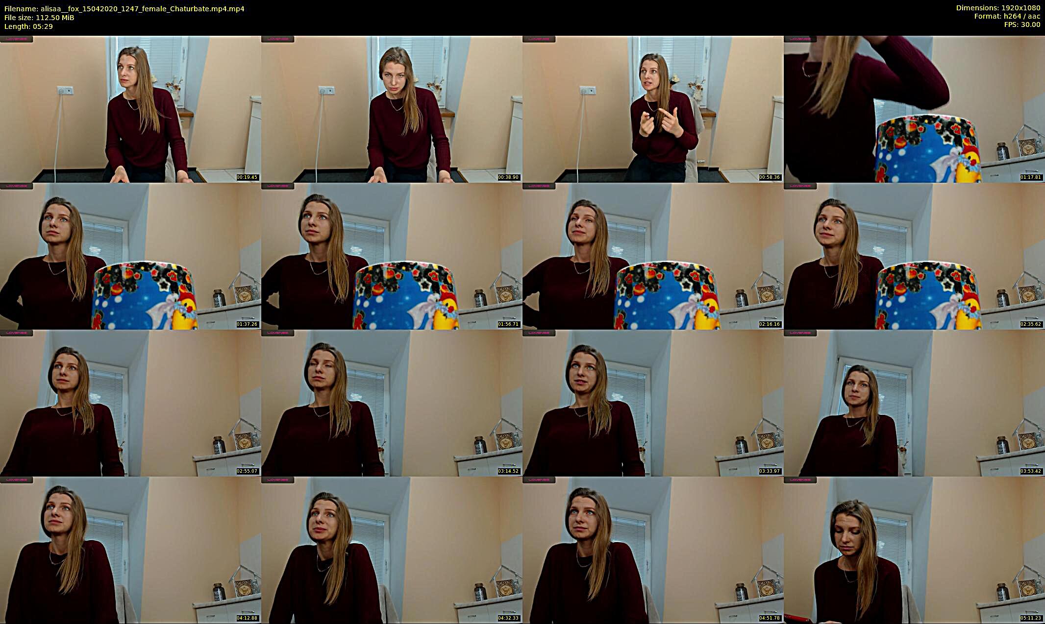 alisaa__fox — 6 minute Chaturbate female cam show recording, 1080p, Apr 15, 2020