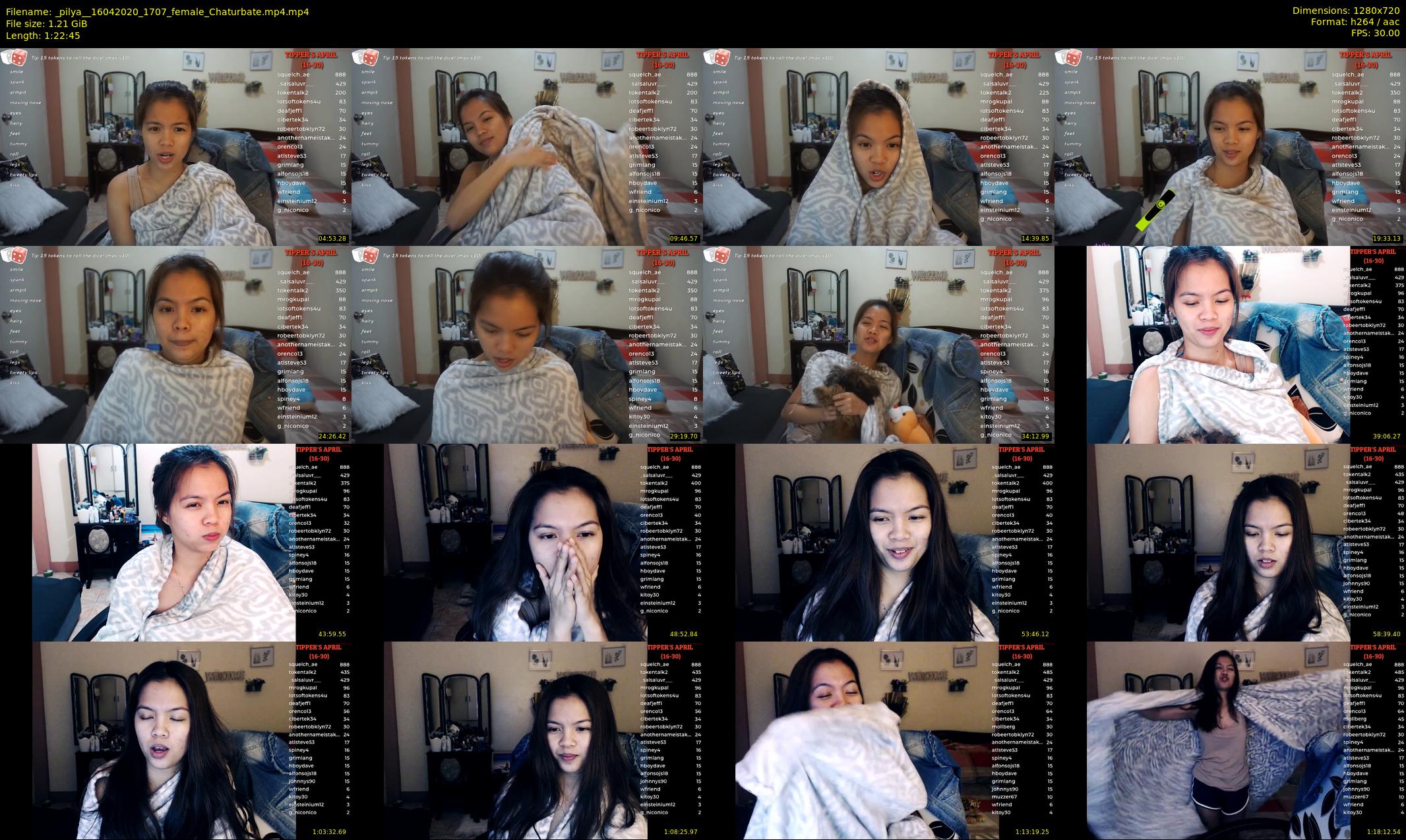 _pilya_ — 83 minute Chaturbate female cam show recording, 720p, Apr 16, 2020