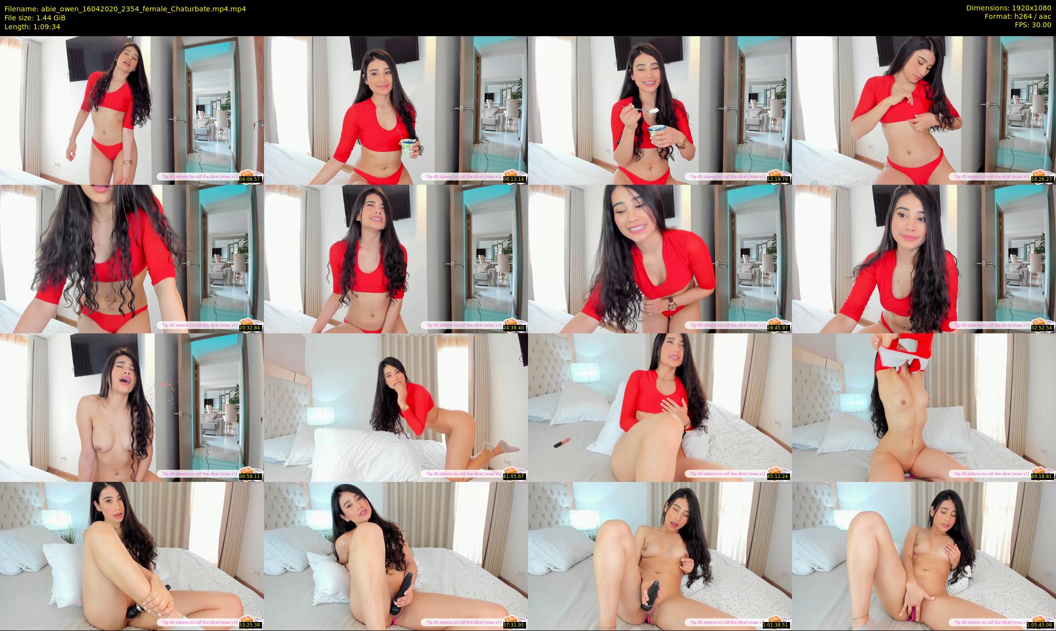 abie_owen — 70 minute Chaturbate female cam show recording, 1080p, Apr 16, 2020