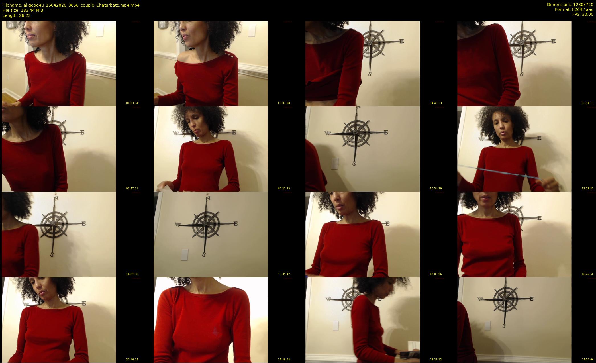 allgood4u — 27 minute Chaturbate couple cam show recording, 720p, Apr 16, 2020