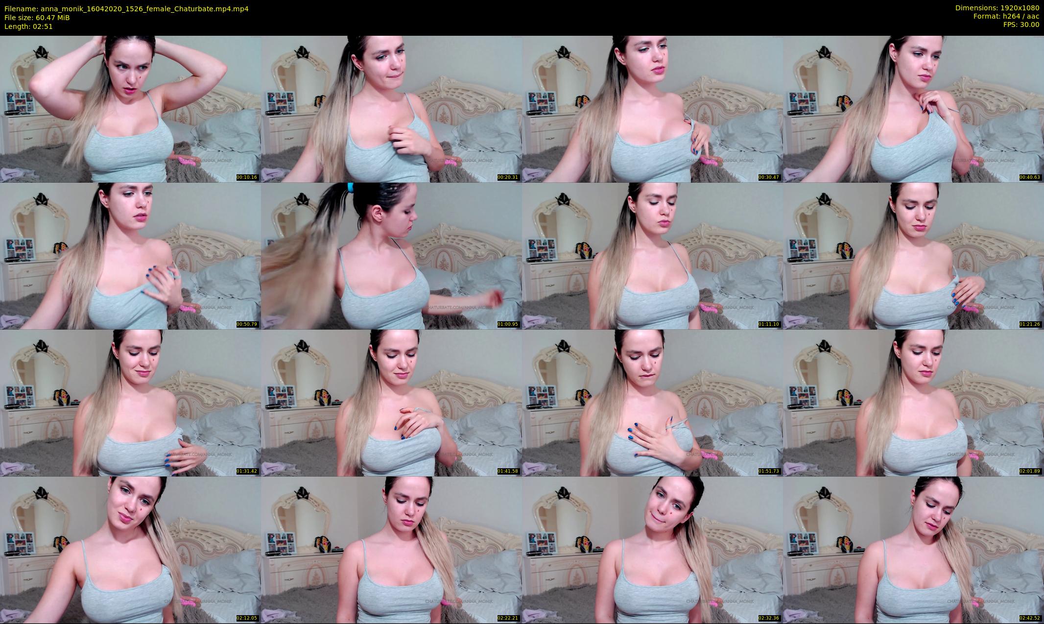 anna_monik — 3 minute Chaturbate couple cam show recording, 1080p, Apr 16, 2020