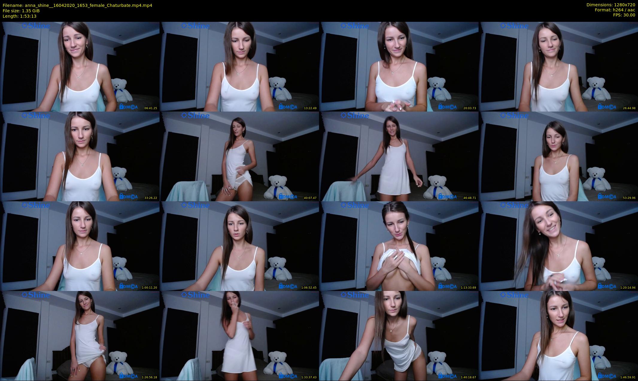 anna_shine_ — 114 minute Chaturbate female cam show recording, 720p, Apr 16, 2020