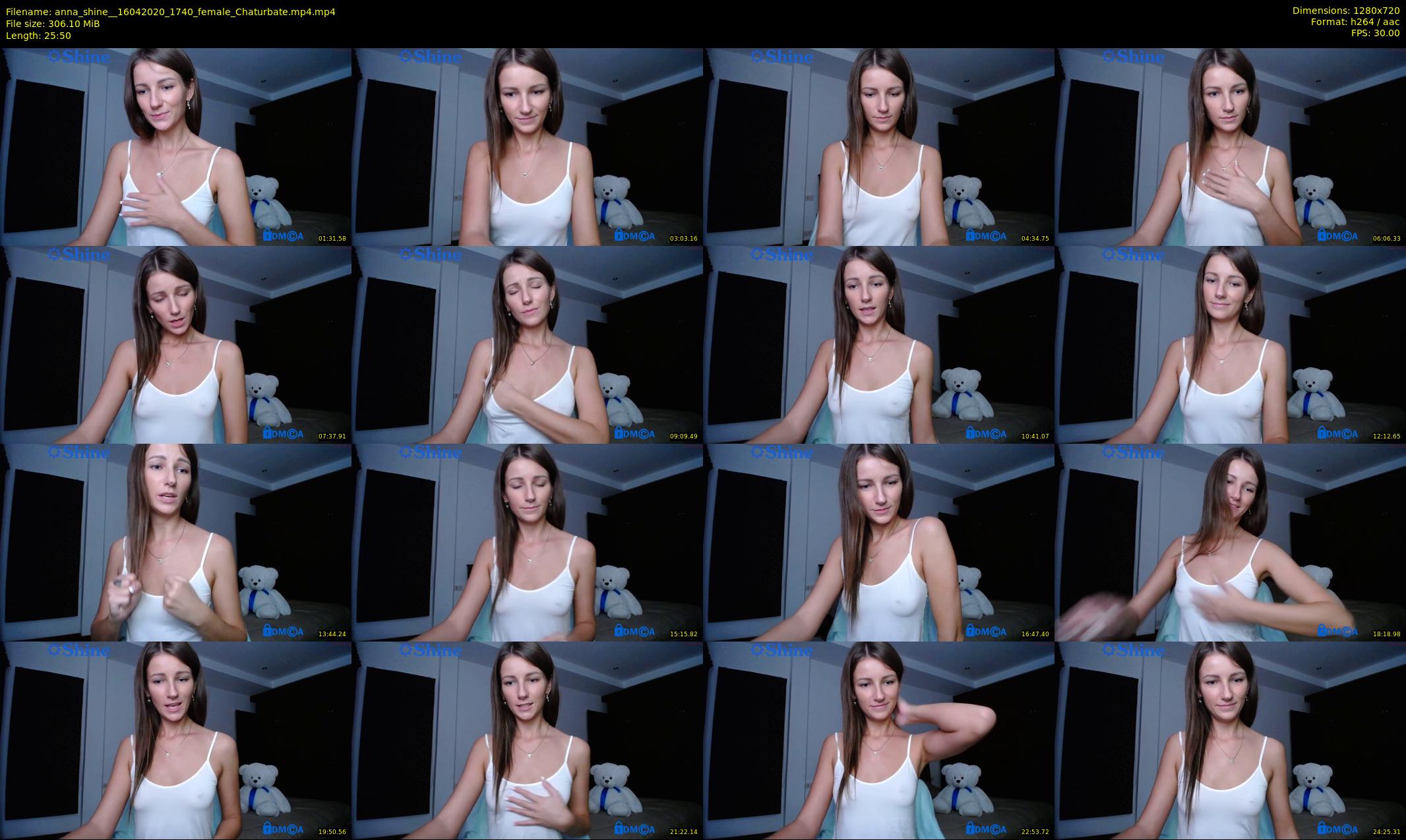 anna_shine_ — 26 minute Chaturbate female cam show recording, 720p, Apr 16, 2020