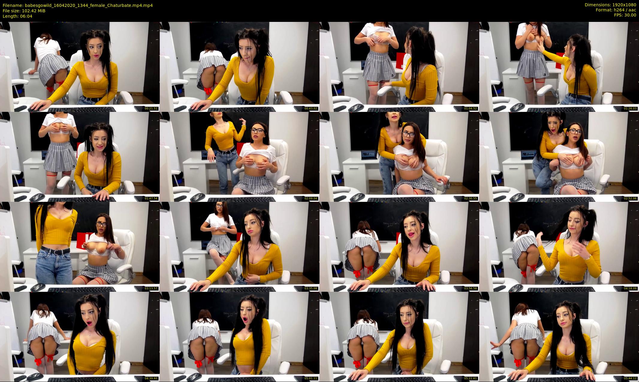 babesgowild — 7 minute Chaturbate couple cam show recording, 1080p, Apr 16, 2020