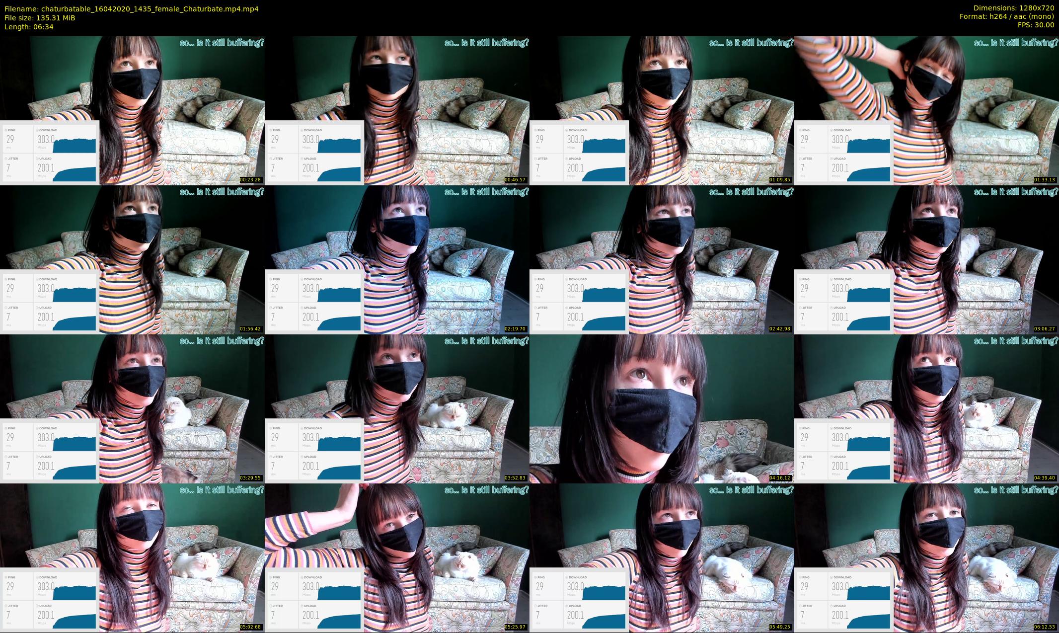 chaturbatable — 7 minute Chaturbate couple cam show recording, 720p, Apr 16, 2020