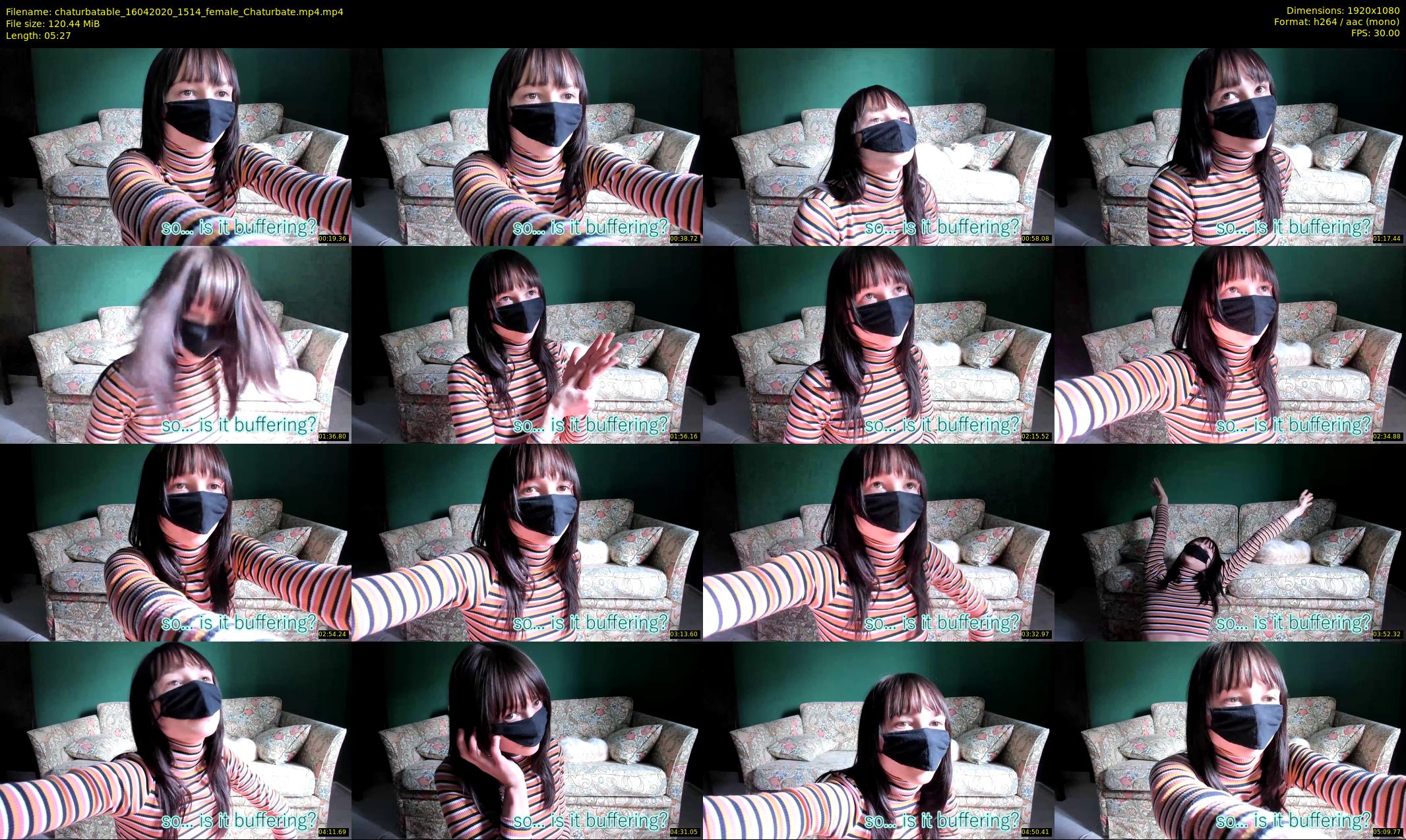 chaturbatable — 6 minute Chaturbate couple cam show recording, 1080p, Apr 16, 2020