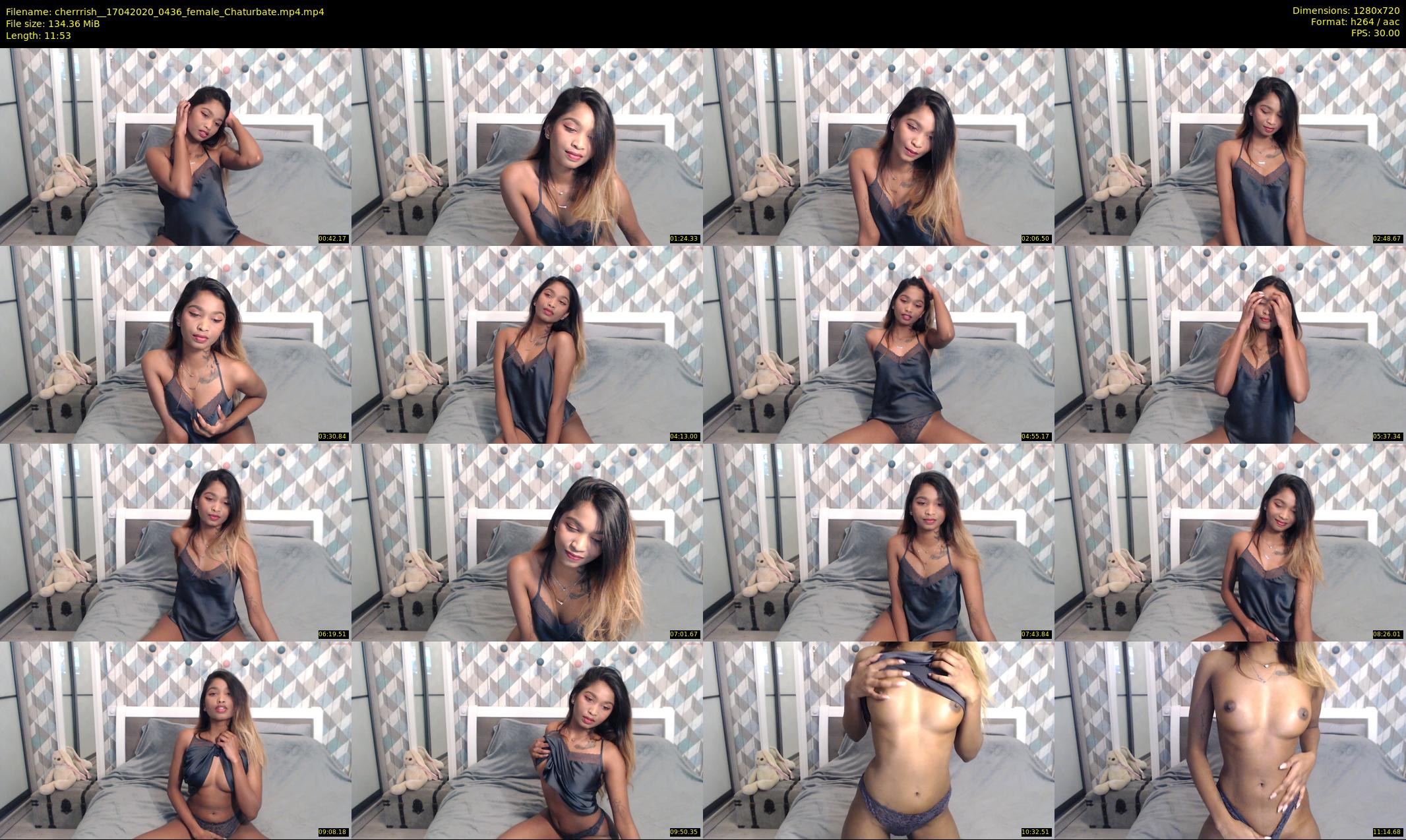 cherrrish_ — 12 minute Chaturbate female cam show recording, 720p, Apr 17, 2020