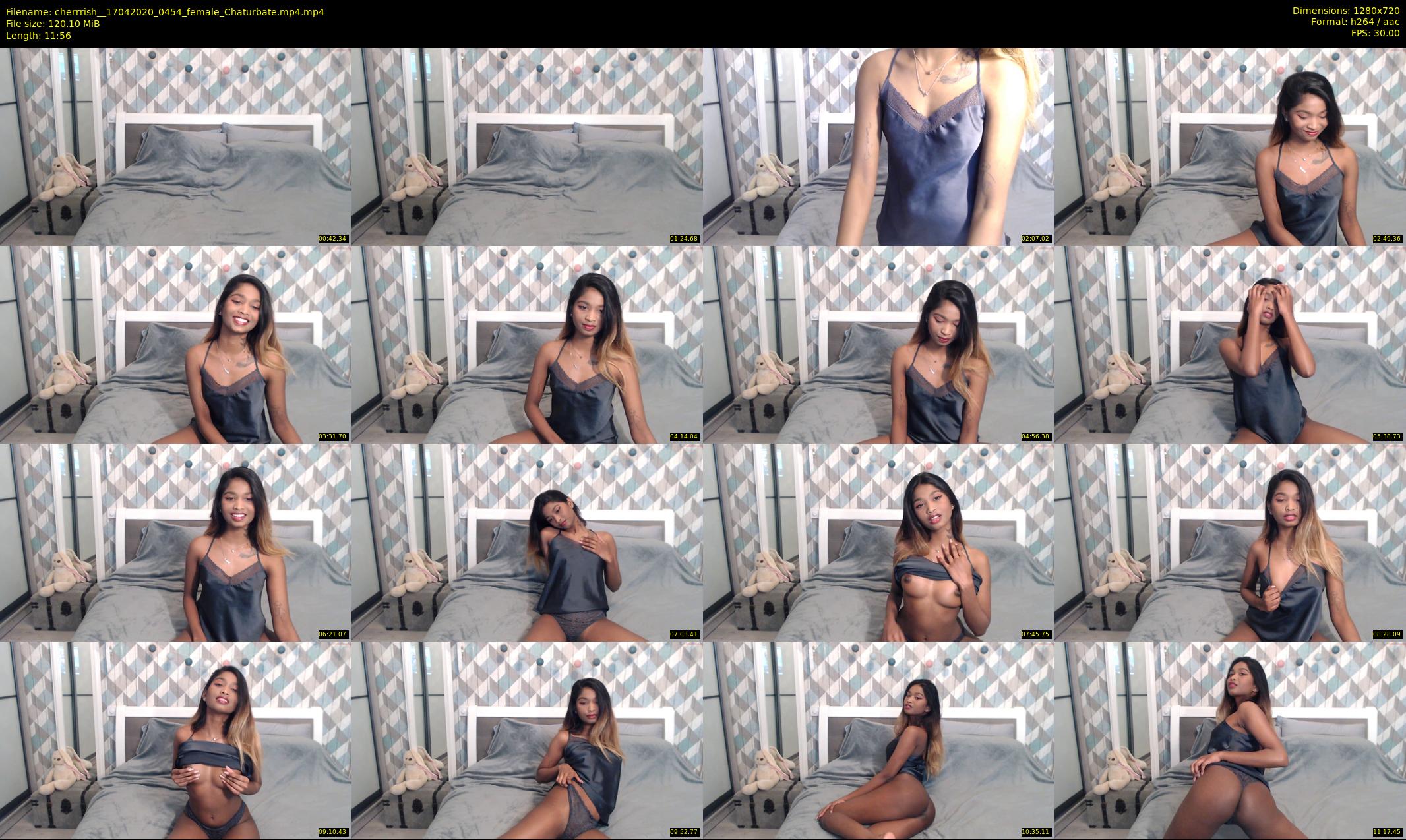 cherrrish_ — 12 minute Chaturbate female cam show recording, 720p, Apr 17, 2020
