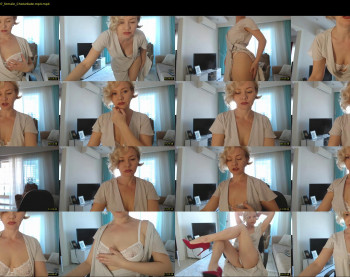 colette1w — 22 minute Chaturbate female cam show recording, 720p, Apr 16, 2020