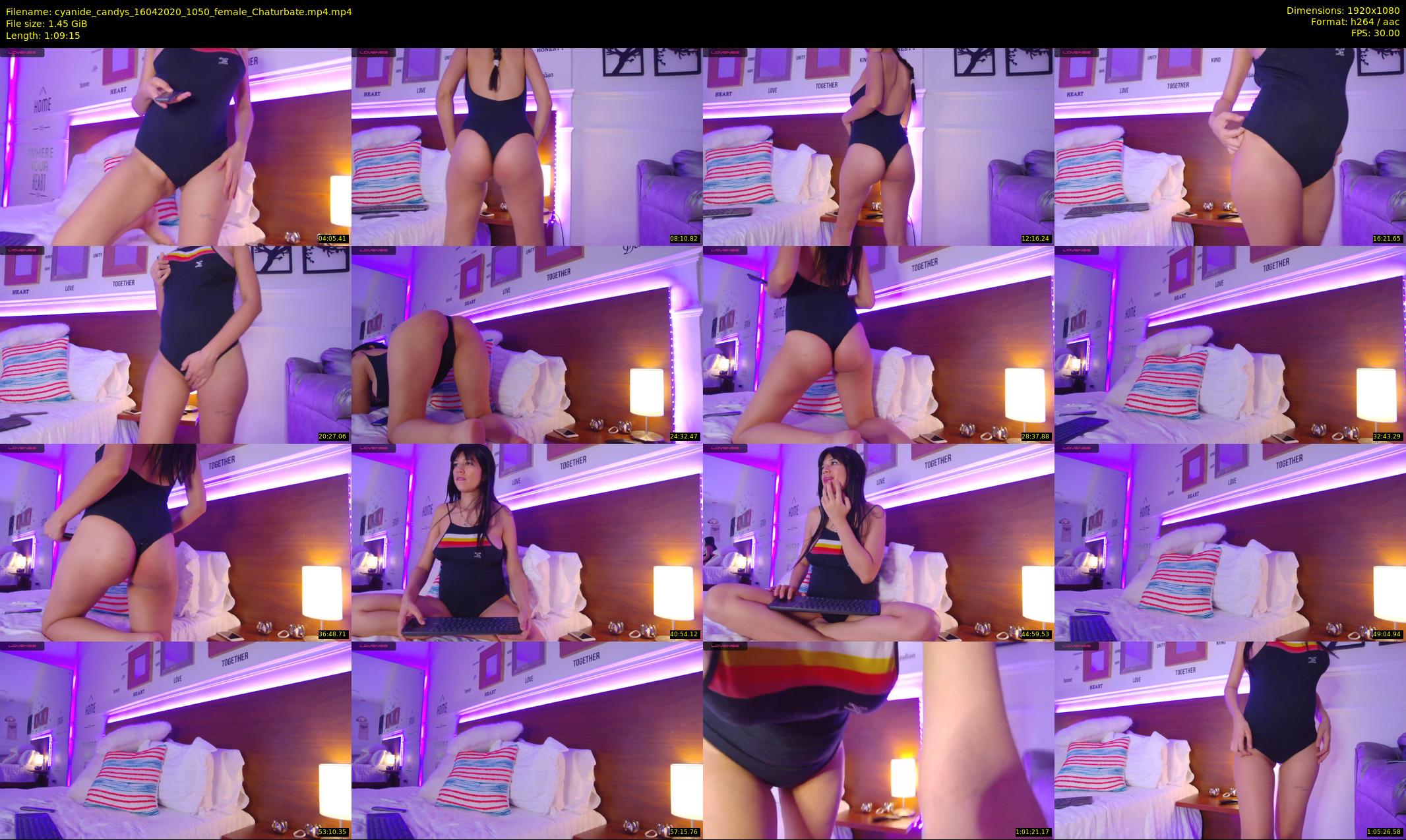 cyanide_candys — 70 minute Chaturbate female cam show recording, 1080p, Apr 16, 2020