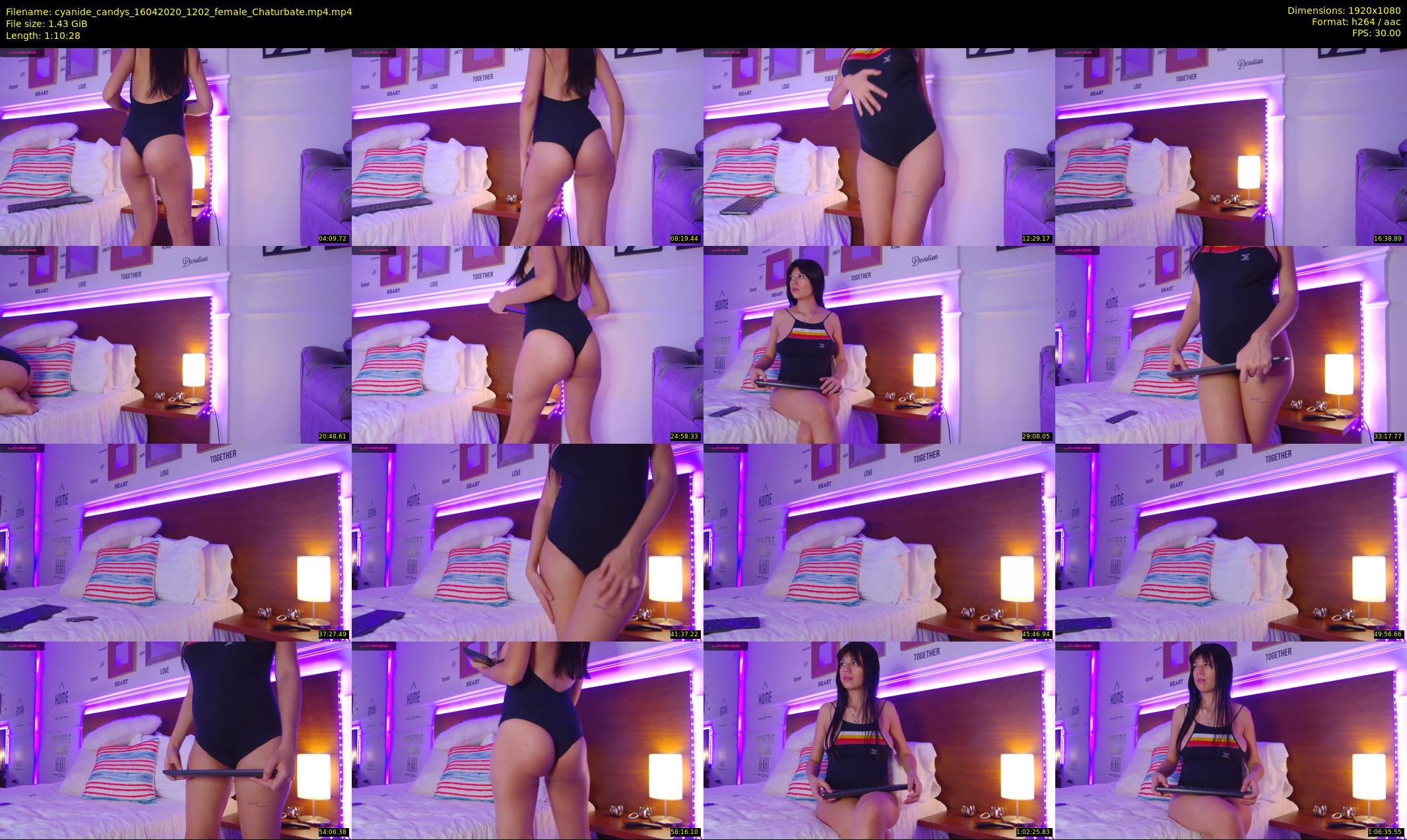 cyanide_candys — 71 minute Chaturbate female cam show recording, 1080p, Apr 16, 2020