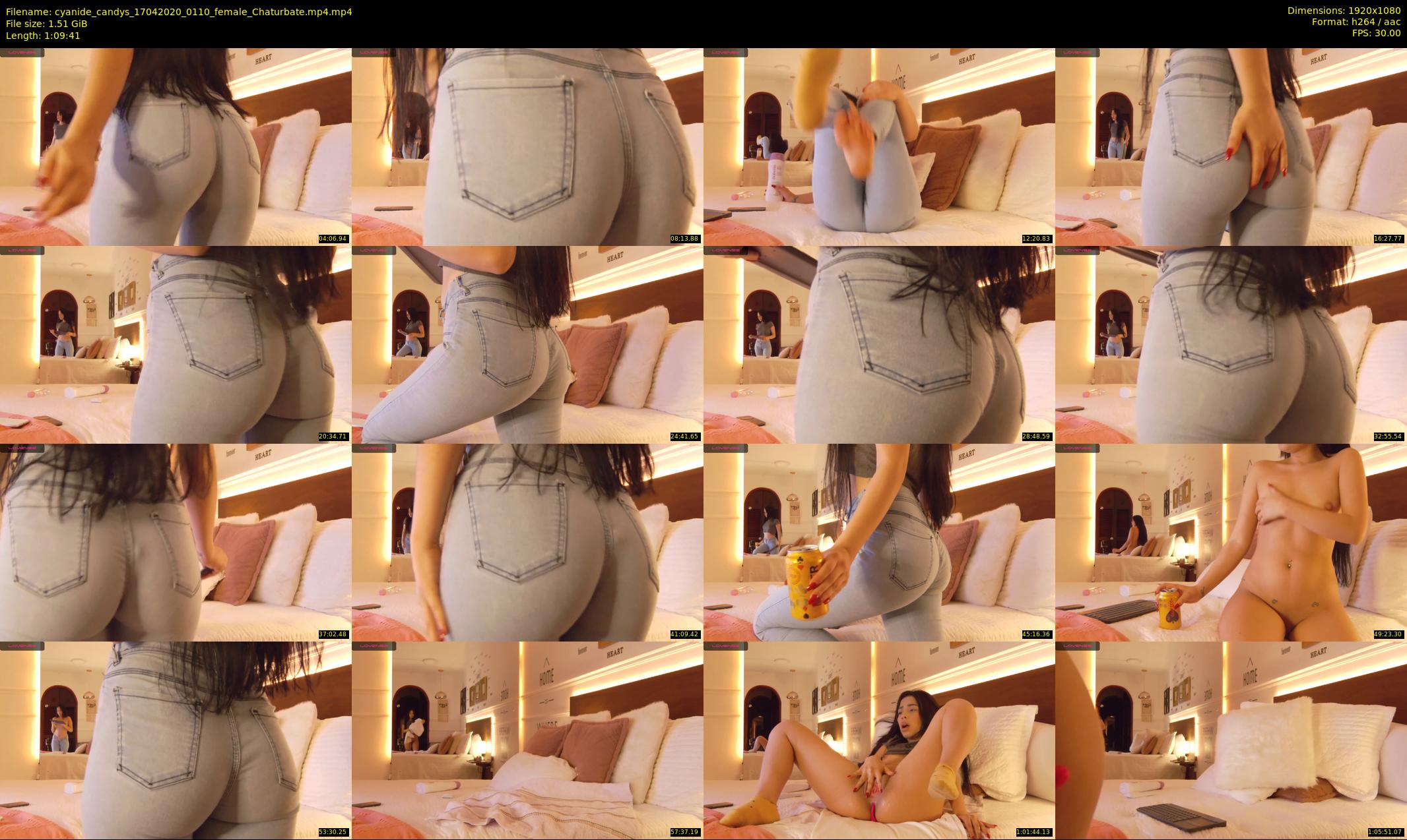 cyanide_candys — 70 minute Chaturbate female cam show recording, 1080p, Apr 17, 2020