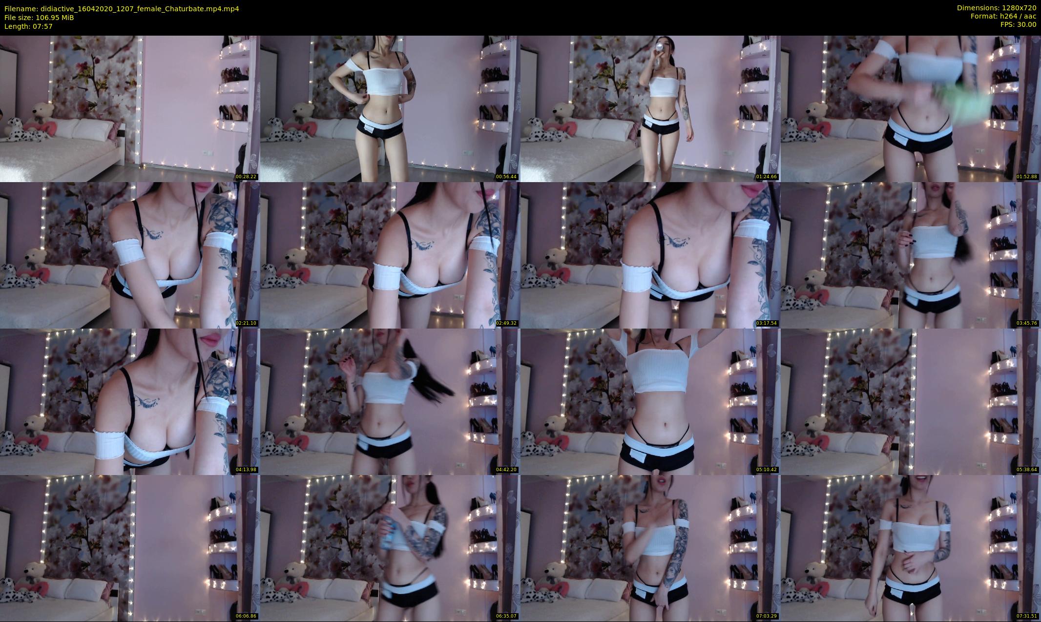didiactive — 8 minute Chaturbate female cam show recording, 720p, Apr 16, 2020
