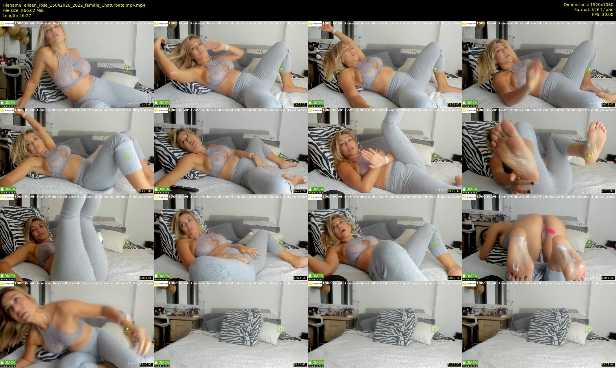 eileen_rose — 47 minute Chaturbate female cam show recording, 1080p, Apr 16, 2020
