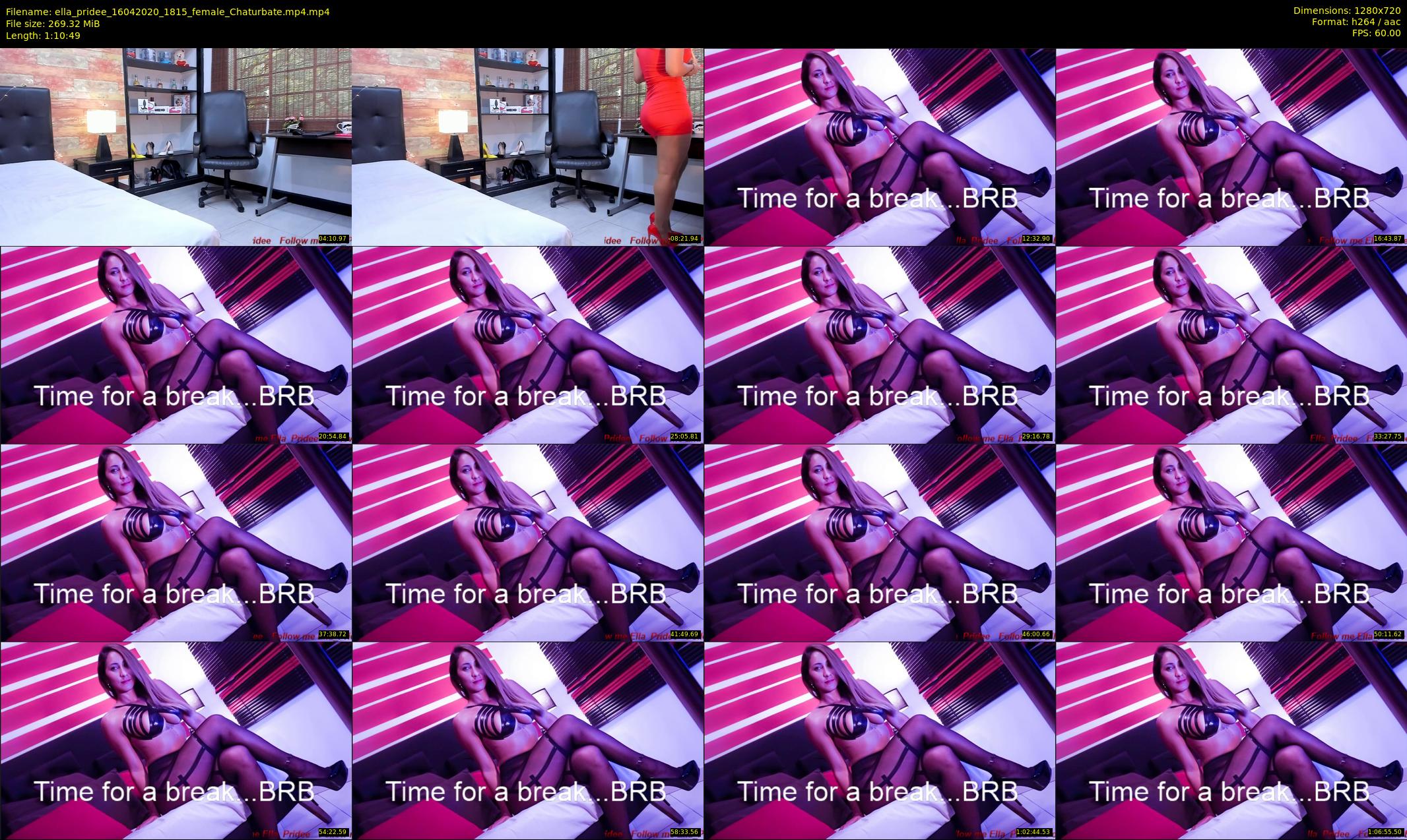 ella_pridee — 71 minute Chaturbate female cam show recording, 720p, Apr 16, 2020