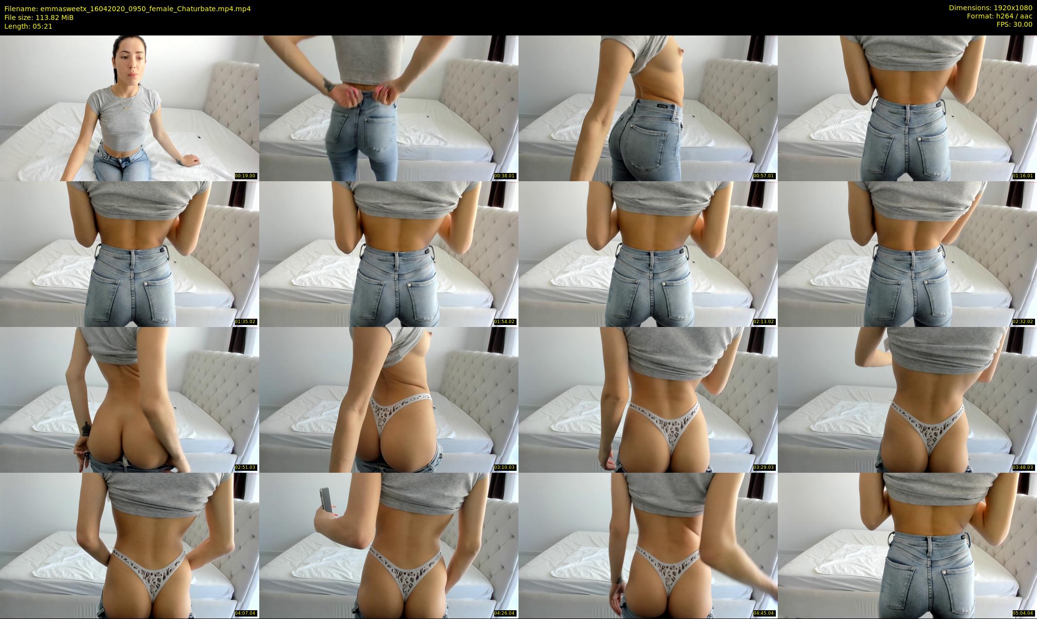emmasweetx — 6 minute Chaturbate couple cam show recording, 1080p, Apr 16, 2020