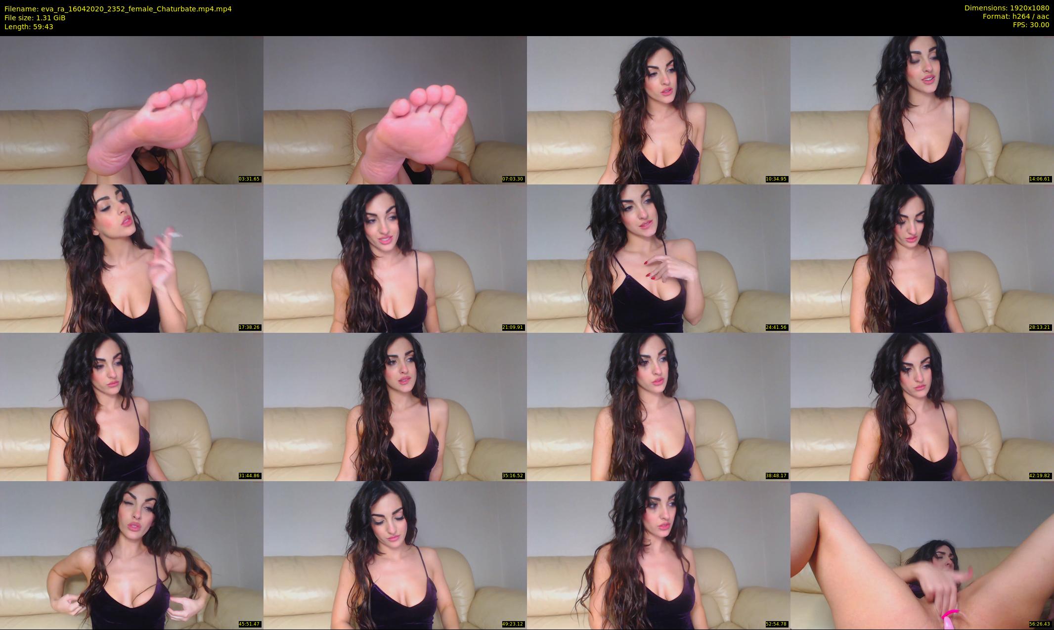 eva_ra — 60 minute Chaturbate female cam show recording, 1080p, Apr 16, 2020