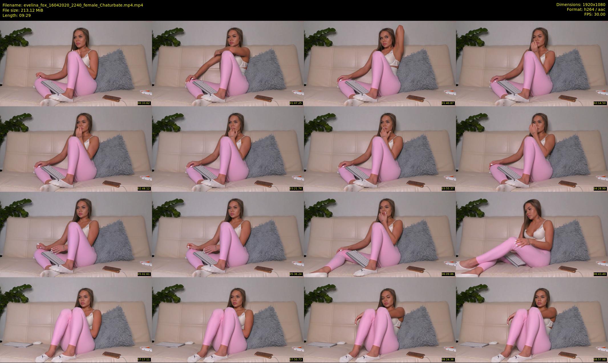 evelina_fox — 10 minute Chaturbate female cam show recording, 1080p, Apr 16, 2020