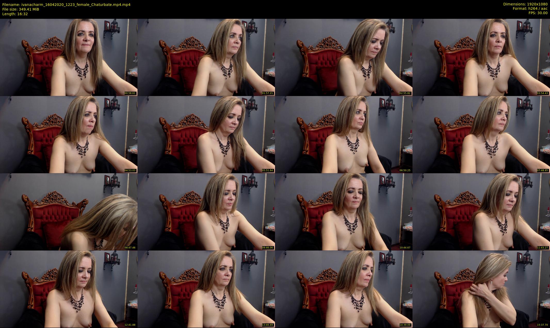 ivanacharm — 17 minute Chaturbate female cam show recording, 1080p, Apr 16, 2020