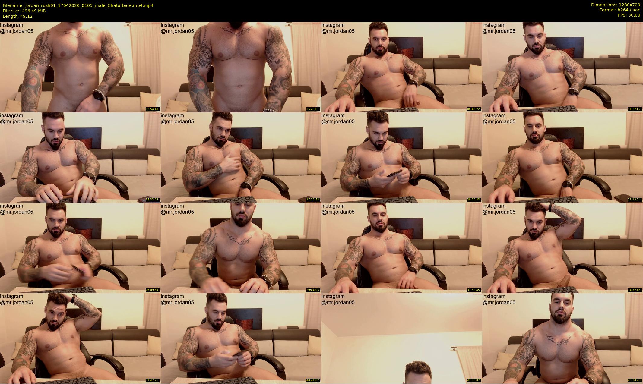 jordan_rush01 — 50 minute Chaturbate male cam show recording, 720p, Apr 17, 2020