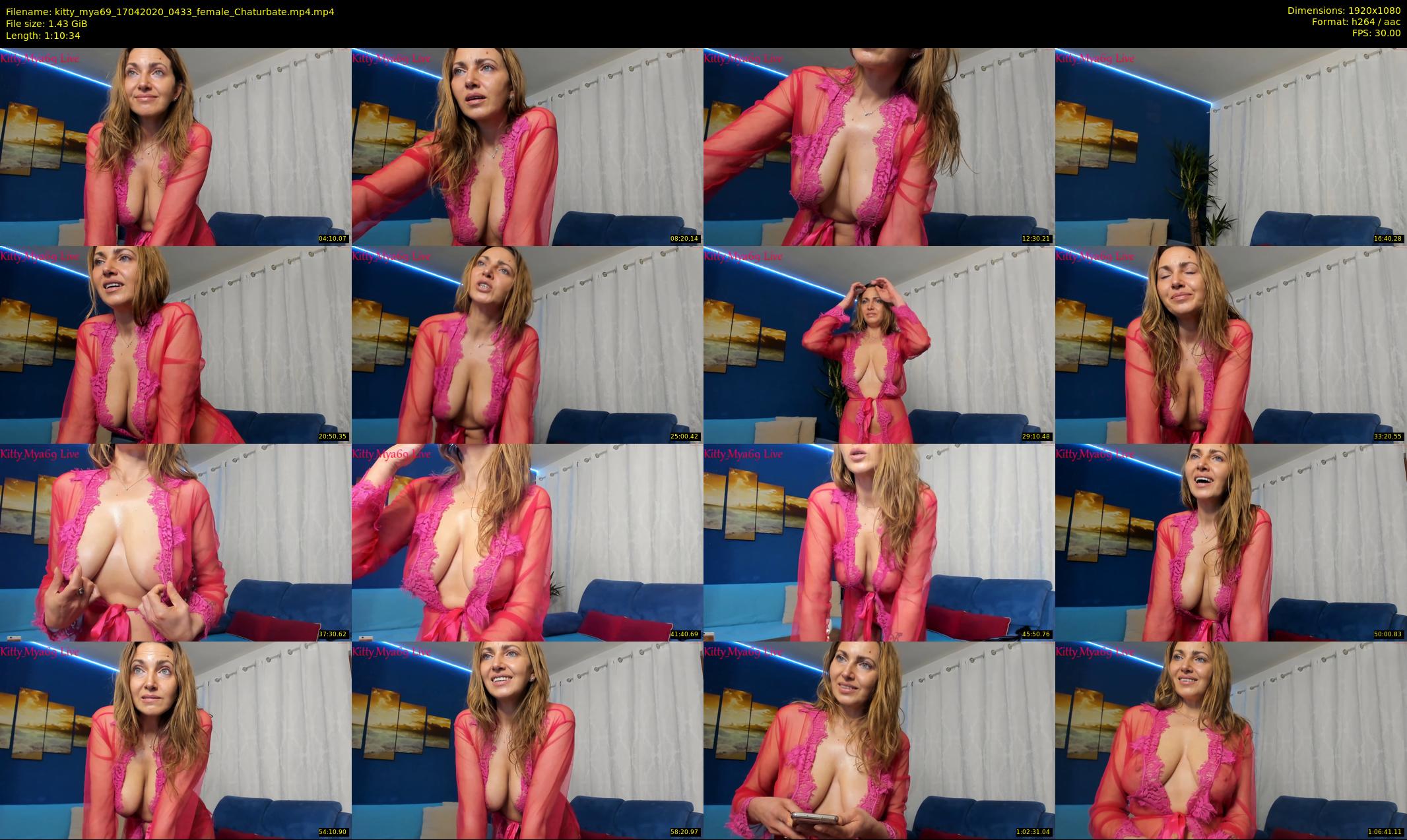 kitty_mya69 — 71 minute Chaturbate female cam show recording, 1080p, Apr 17, 2020