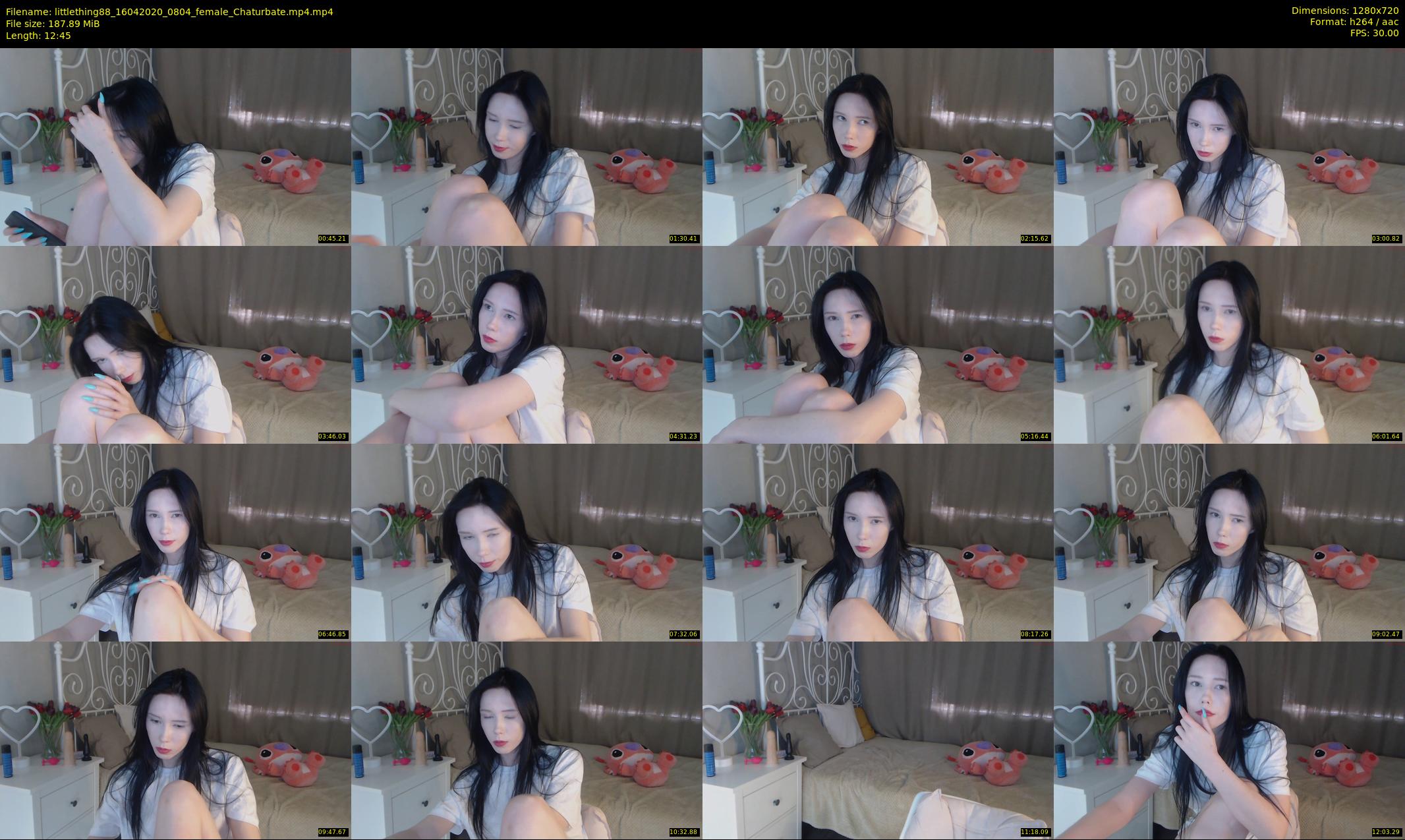 littlething88 — 13 minute Chaturbate female cam show recording, 720p, Apr 16, 2020