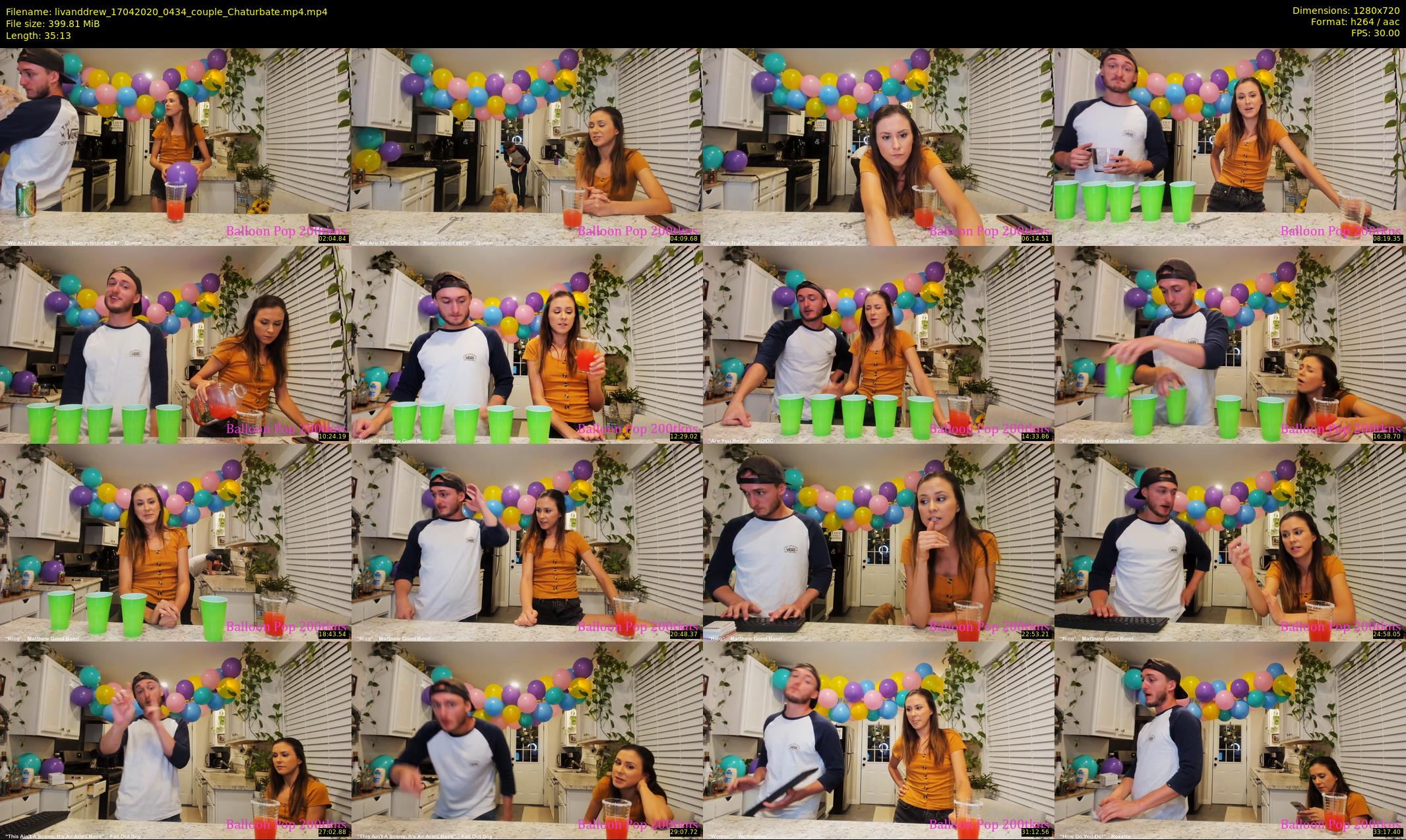 livanddrew — 36 minute Chaturbate couple cam show recording, 720p, Apr 17, 2020
