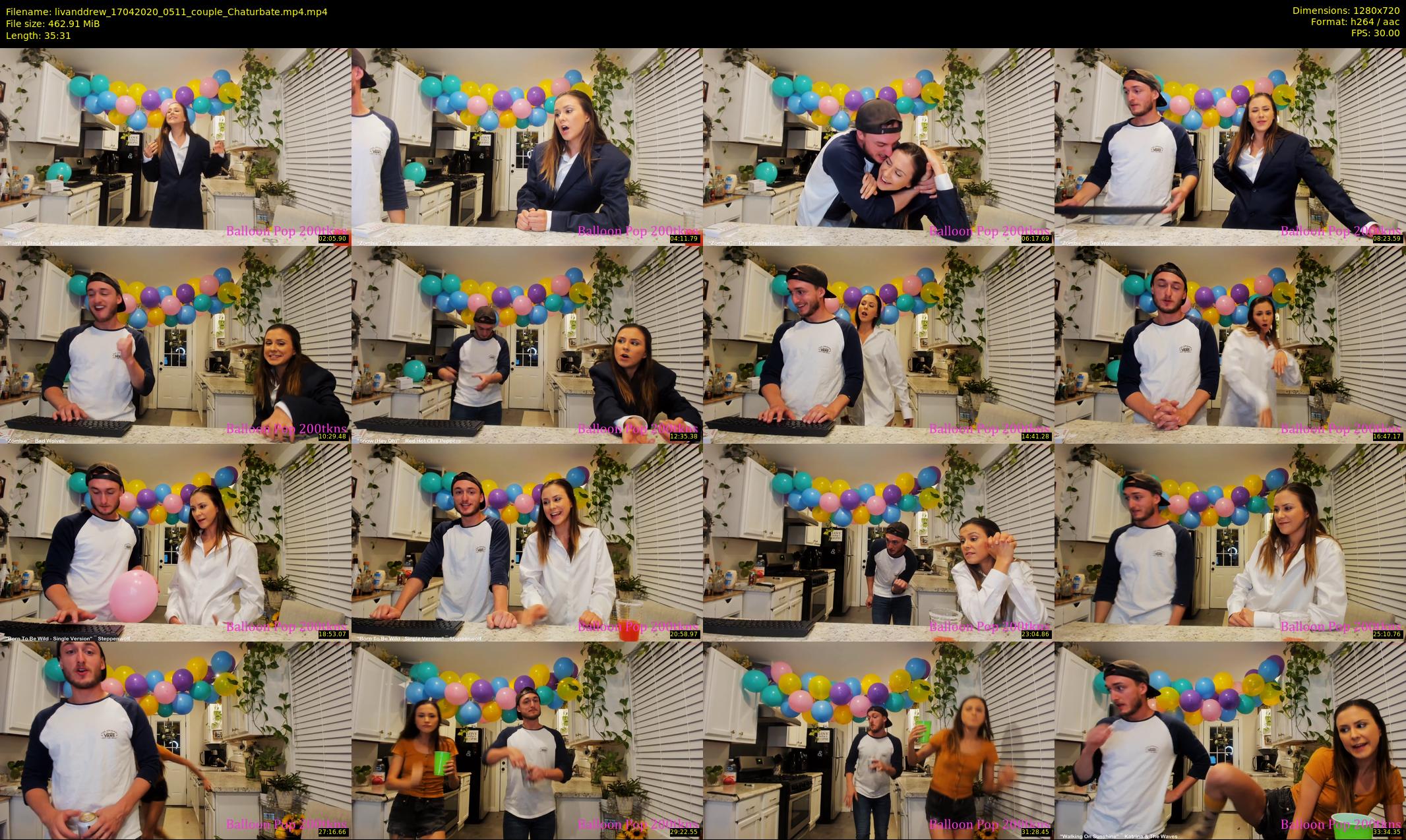 livanddrew — 36 minute Chaturbate couple cam show recording, 720p, Apr 17, 2020