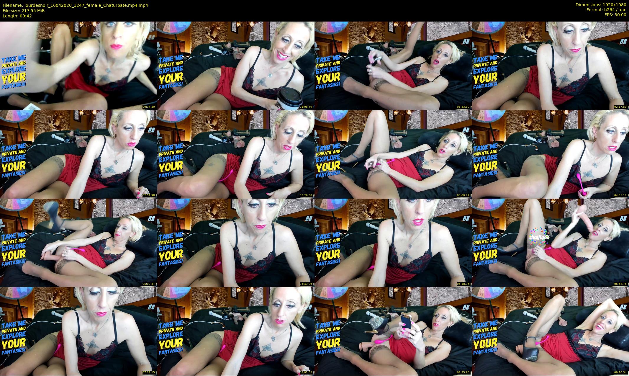 lourdesnoir — 10 minute Chaturbate female cam show recording, 1080p, Apr 16, 2020