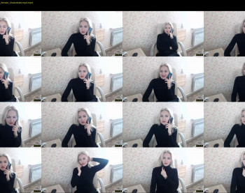 mallinia — 6 minute Chaturbate female cam show recording, 480p, Apr 16, 2020