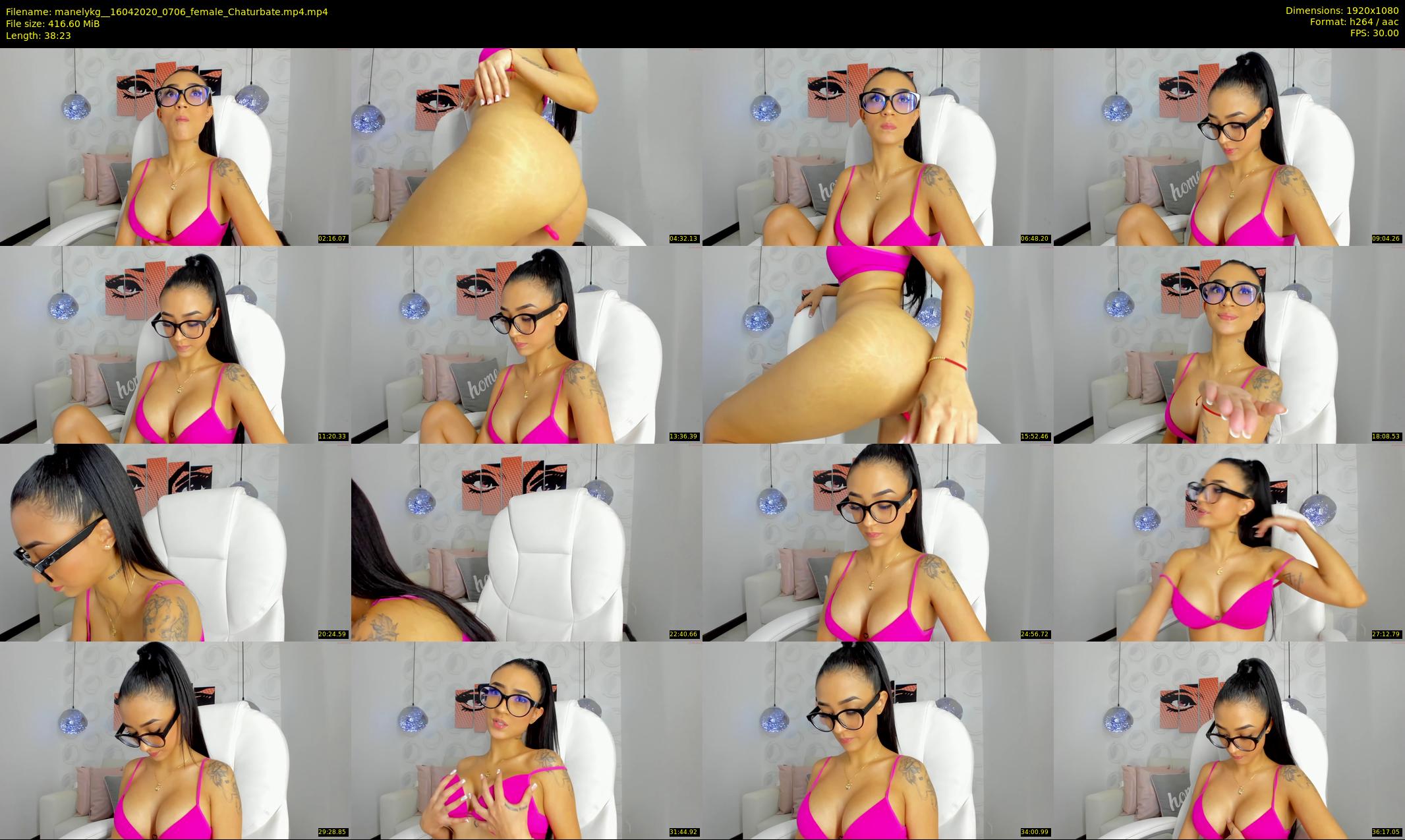 manelykg_ — 39 minute Chaturbate female cam show recording, 1080p, Apr 16, 2020
