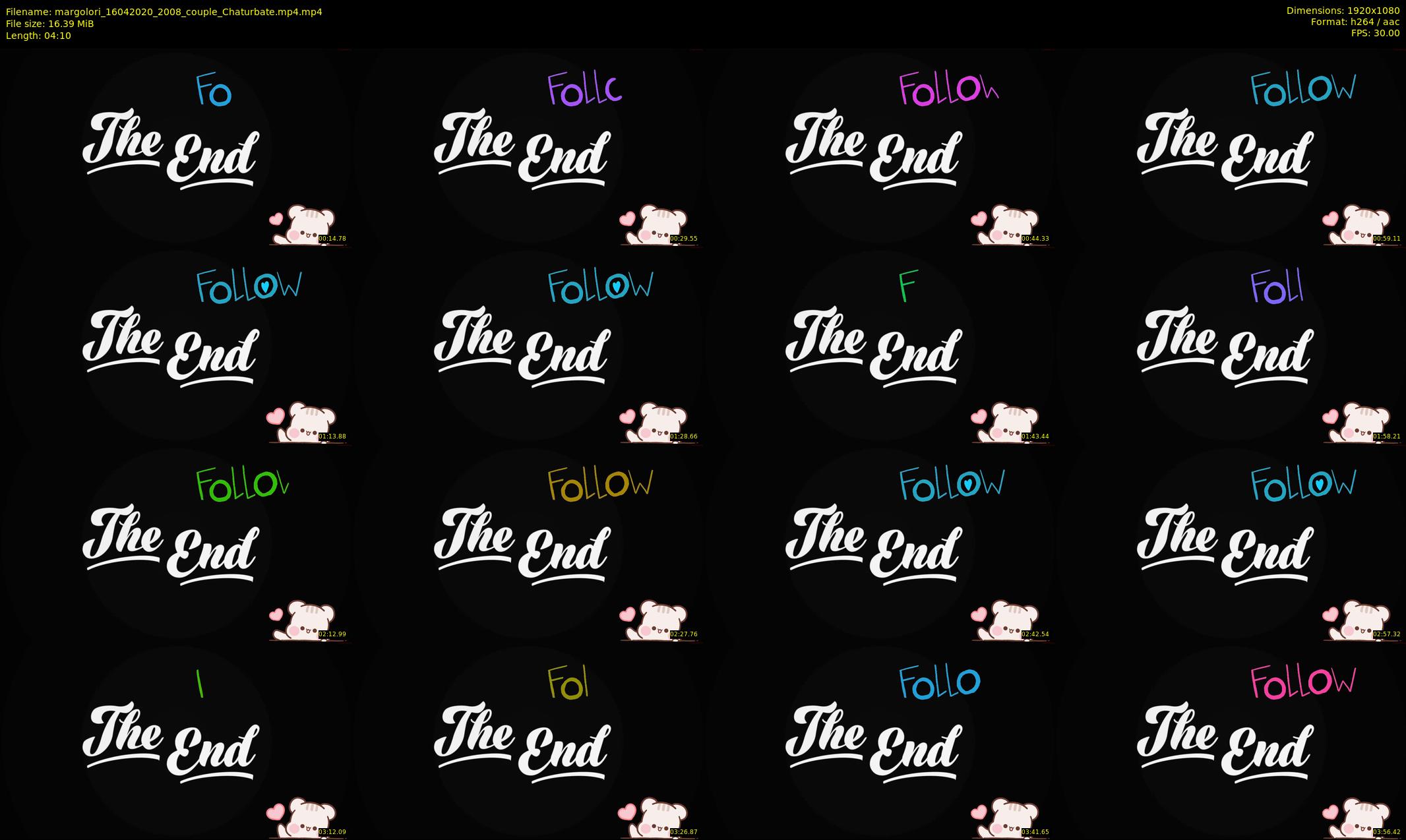 margolori — 5 minute Chaturbate couple cam show recording, 1080p, Apr 16, 2020