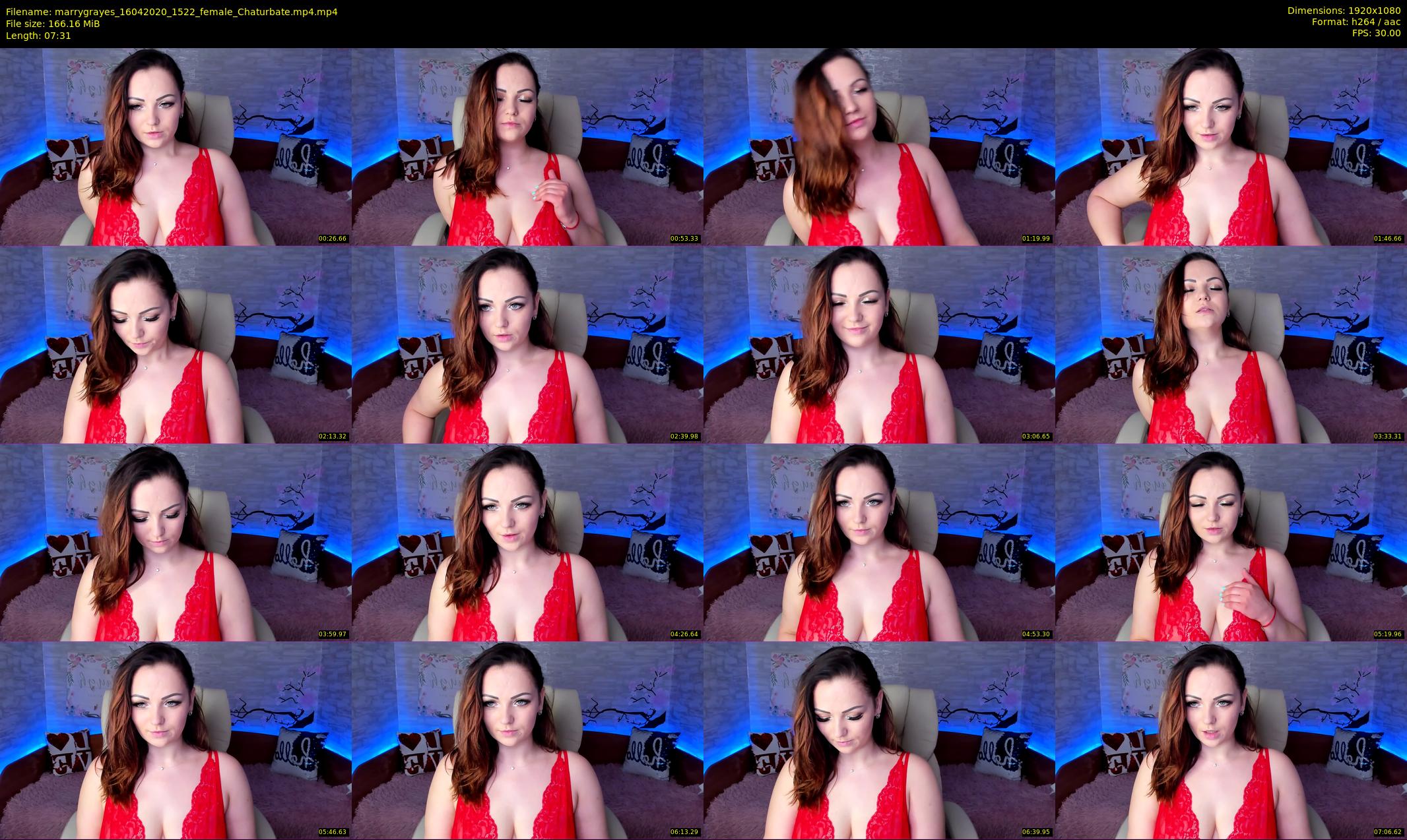 marrygrayes — 8 minute Chaturbate female cam show recording, 1080p, Apr 16, 2020