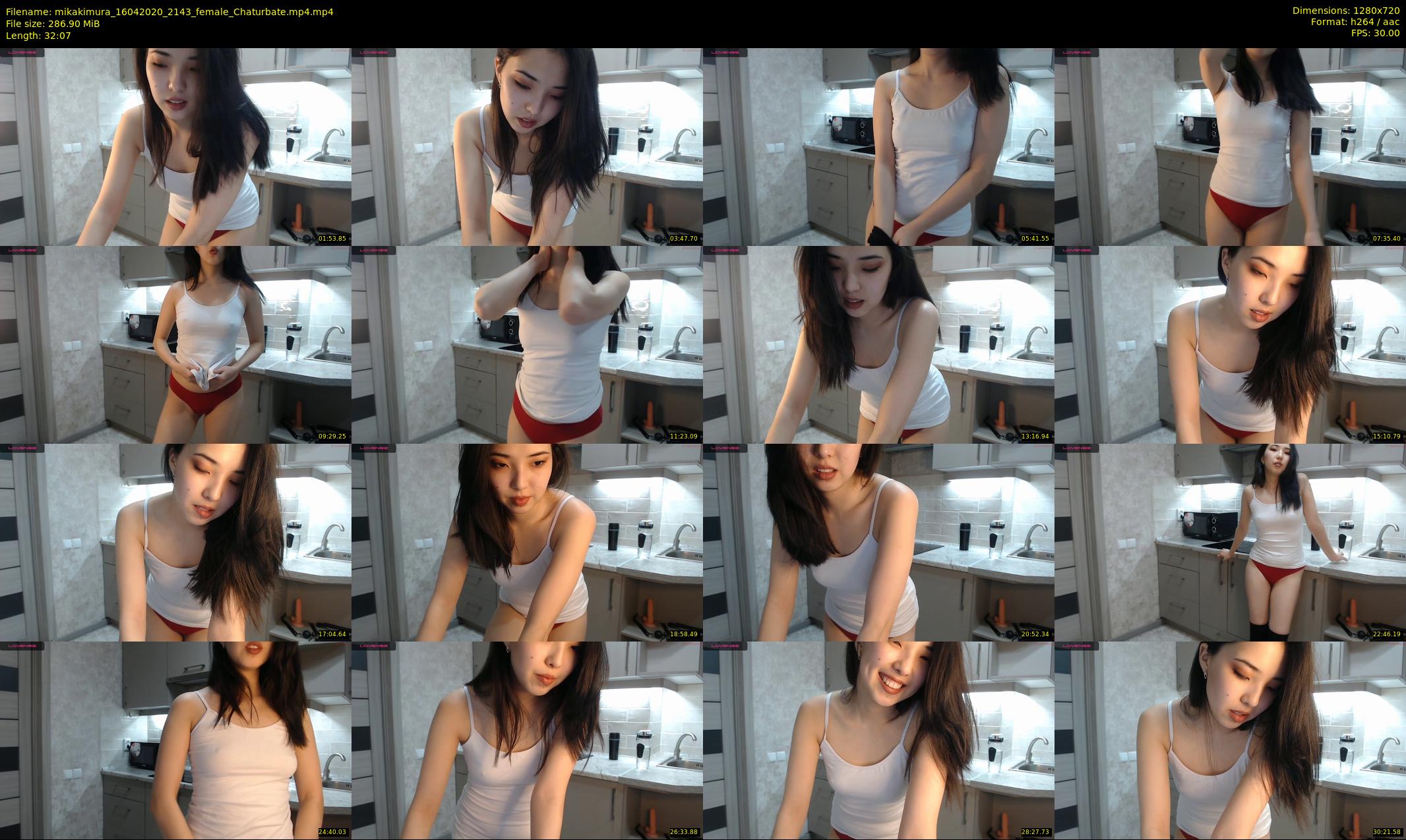 mikakimura — 33 minute Chaturbate female cam show recording, 720p, Apr 16, 2020