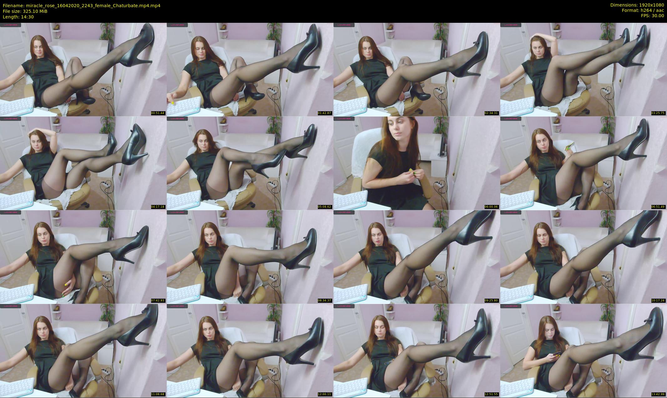 miracle_rose — 15 minute Chaturbate female cam show recording, 1080p, Apr 16, 2020