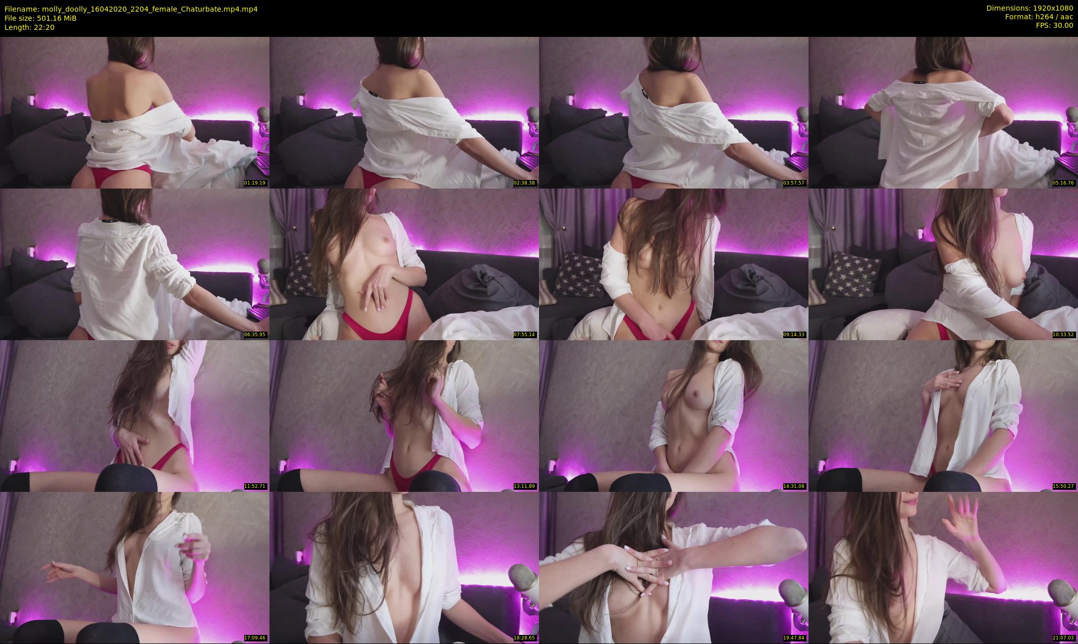 molly_doolly — 23 minute Chaturbate female cam show recording, 1080p, Apr 16, 2020