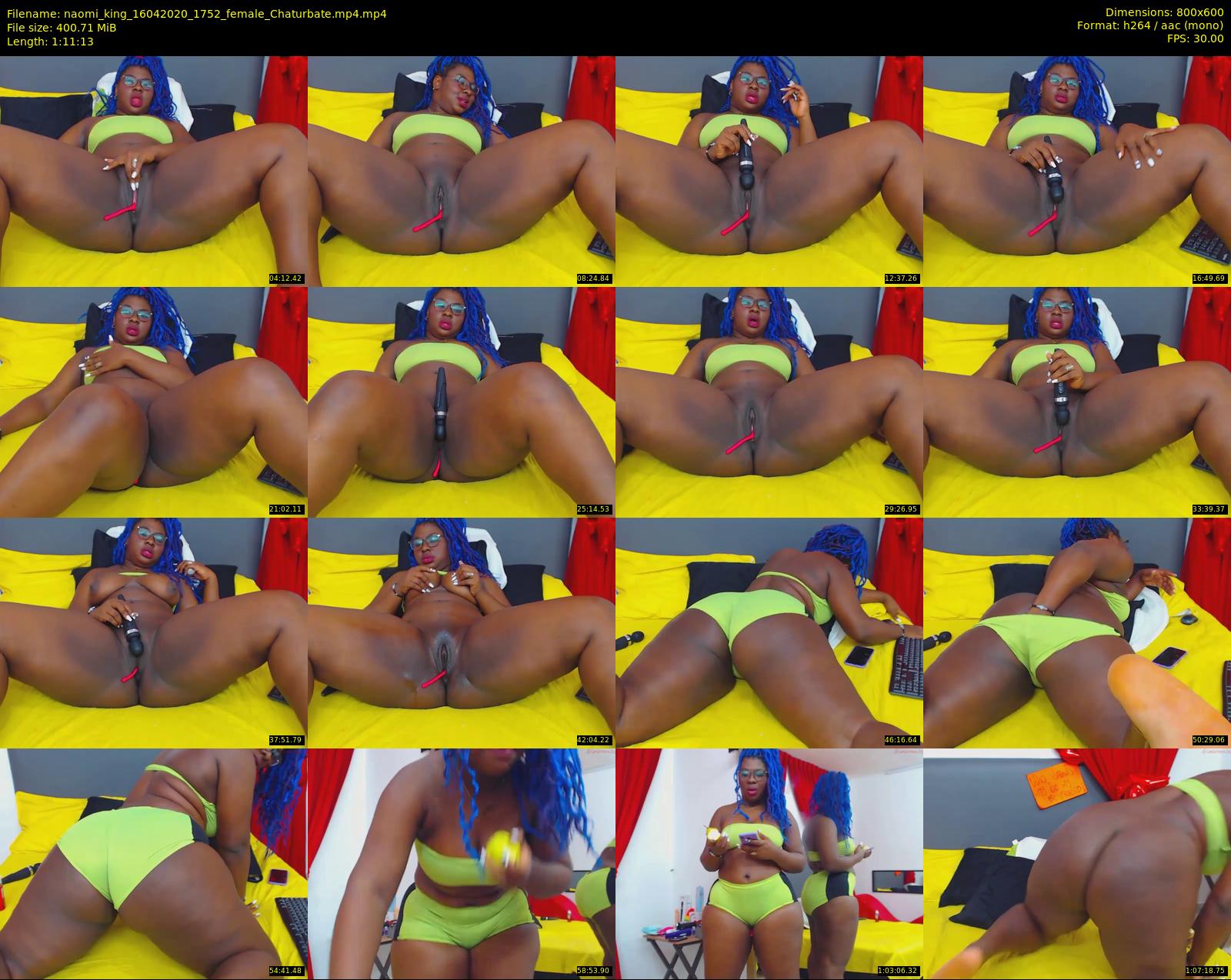 naomi_king — 72 minute Chaturbate female cam show recording, 480p, Apr 16, 2020